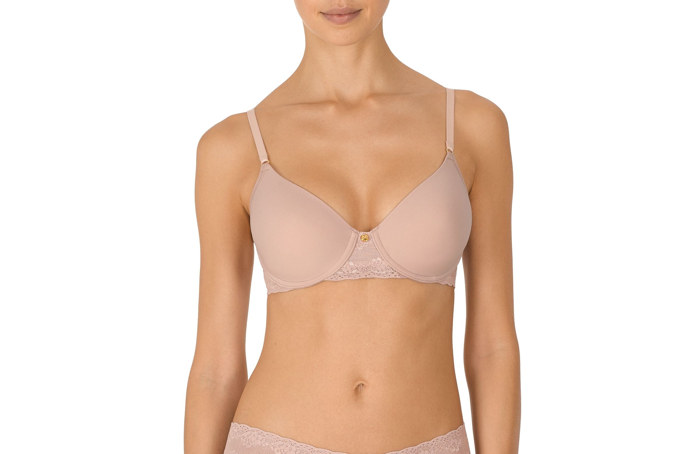 Natori Bliss Perfection Contour Underwire Bra in pink