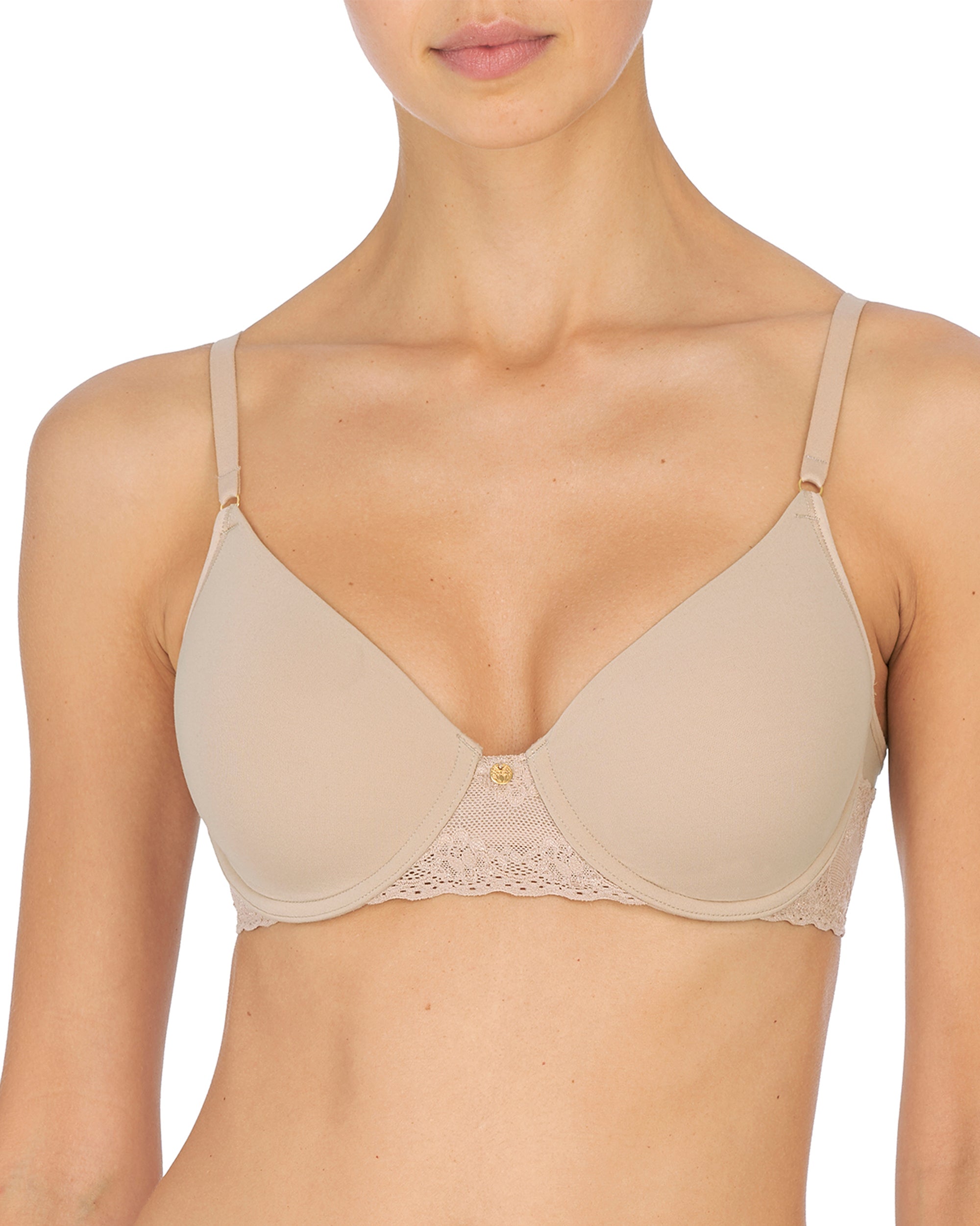 Natori Bliss Perfection Contour Underwire Bra in beige
