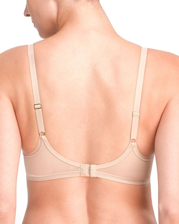 Natori Hidden Glamour Nursing Bra in beige