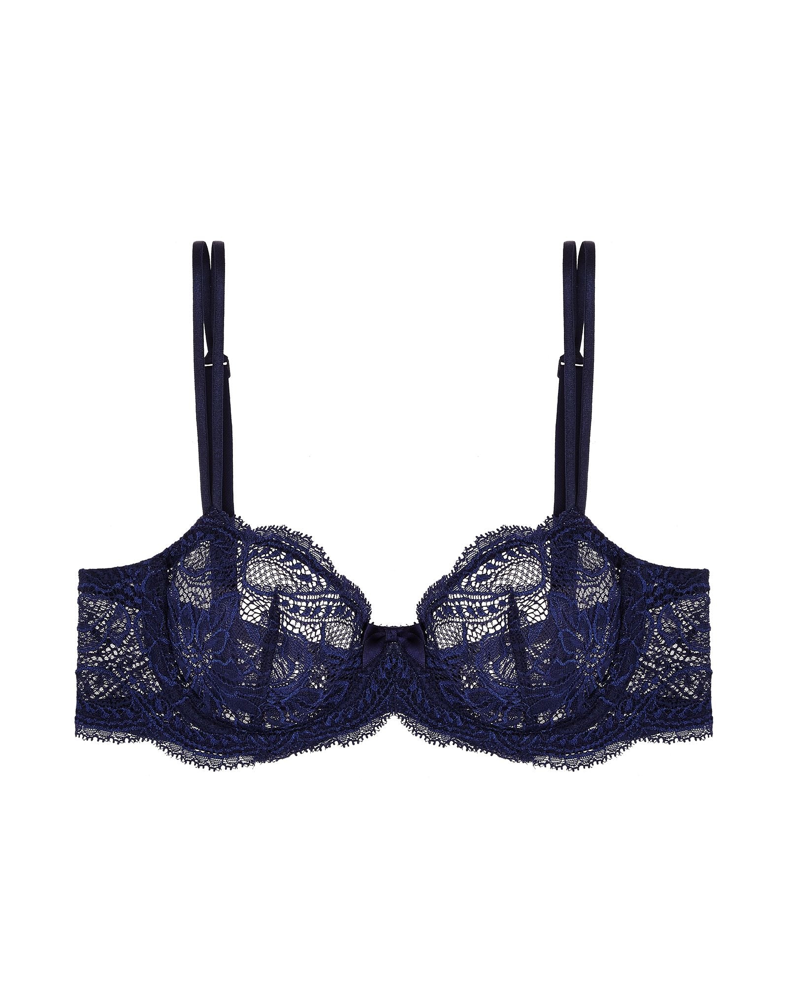 Simone Perele Eden Demi Plunge Bra in blue