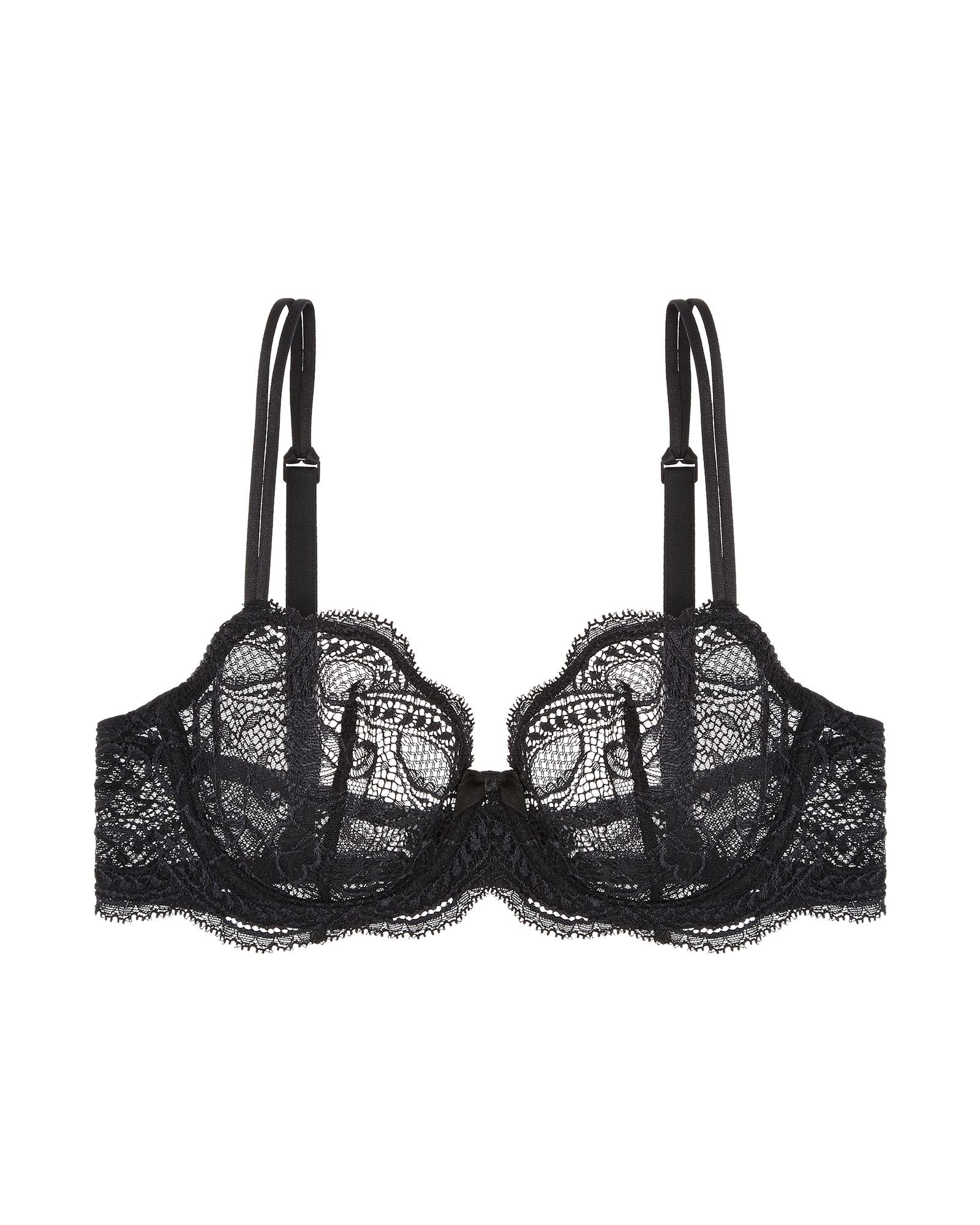 Simone Perele Eden Demi Plunge Bra in black