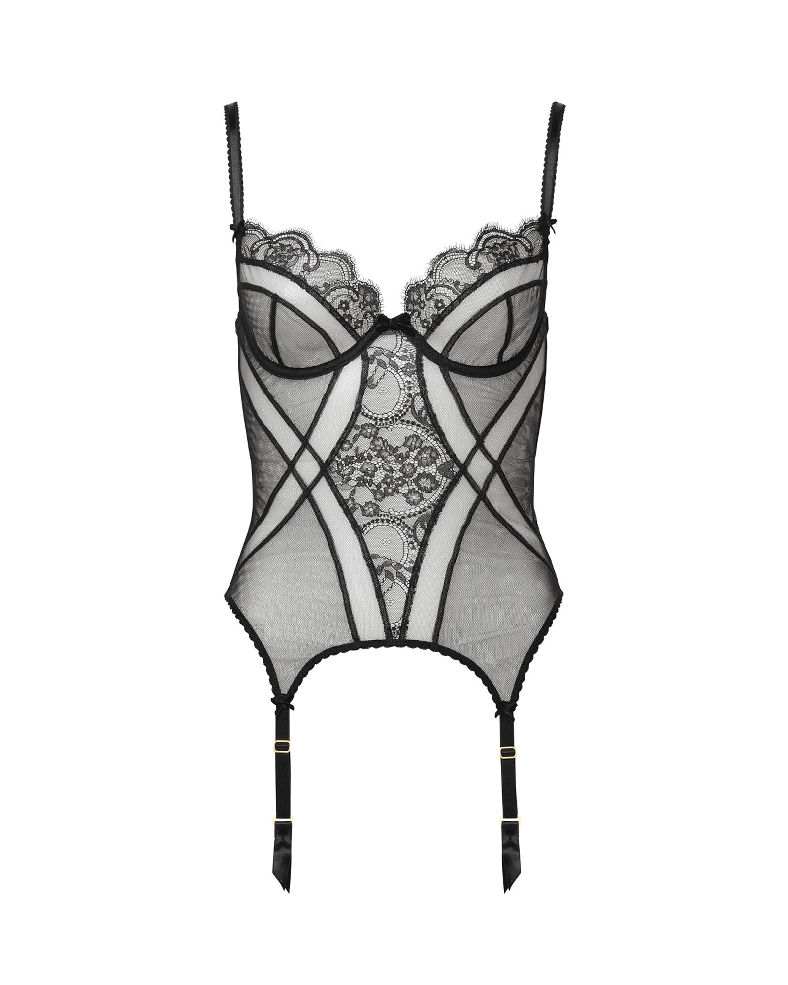 Dita Von Teese Muse Bustiere in black