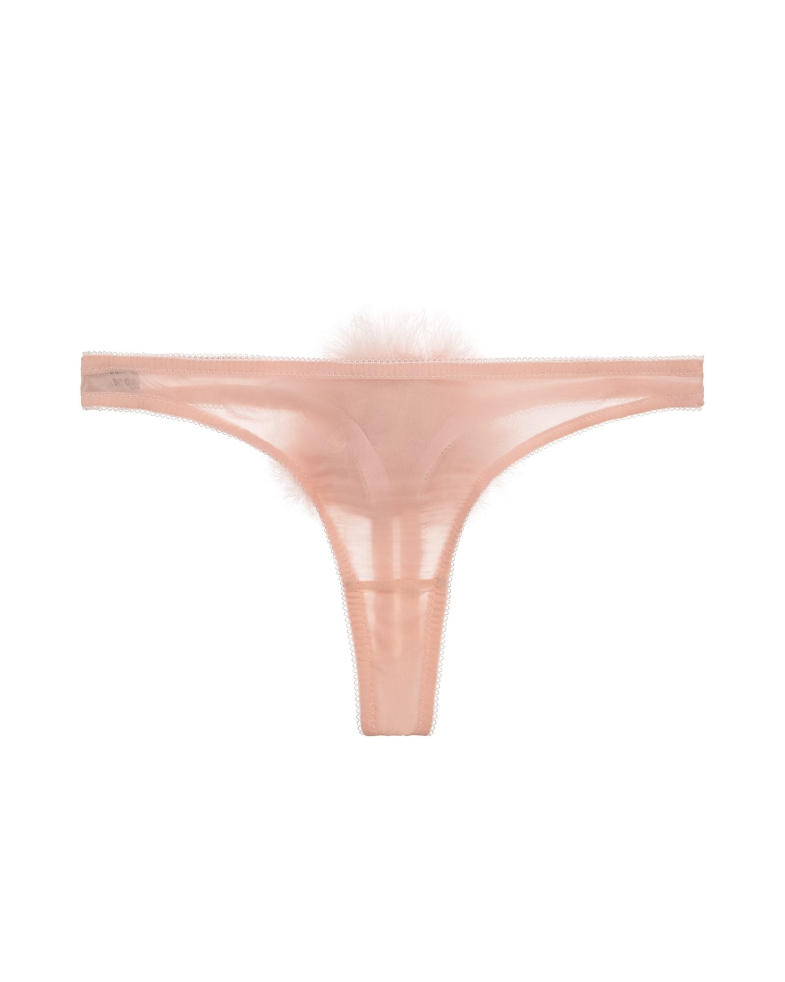 Gilda & Pearl Diana Chiffon Thong in pink