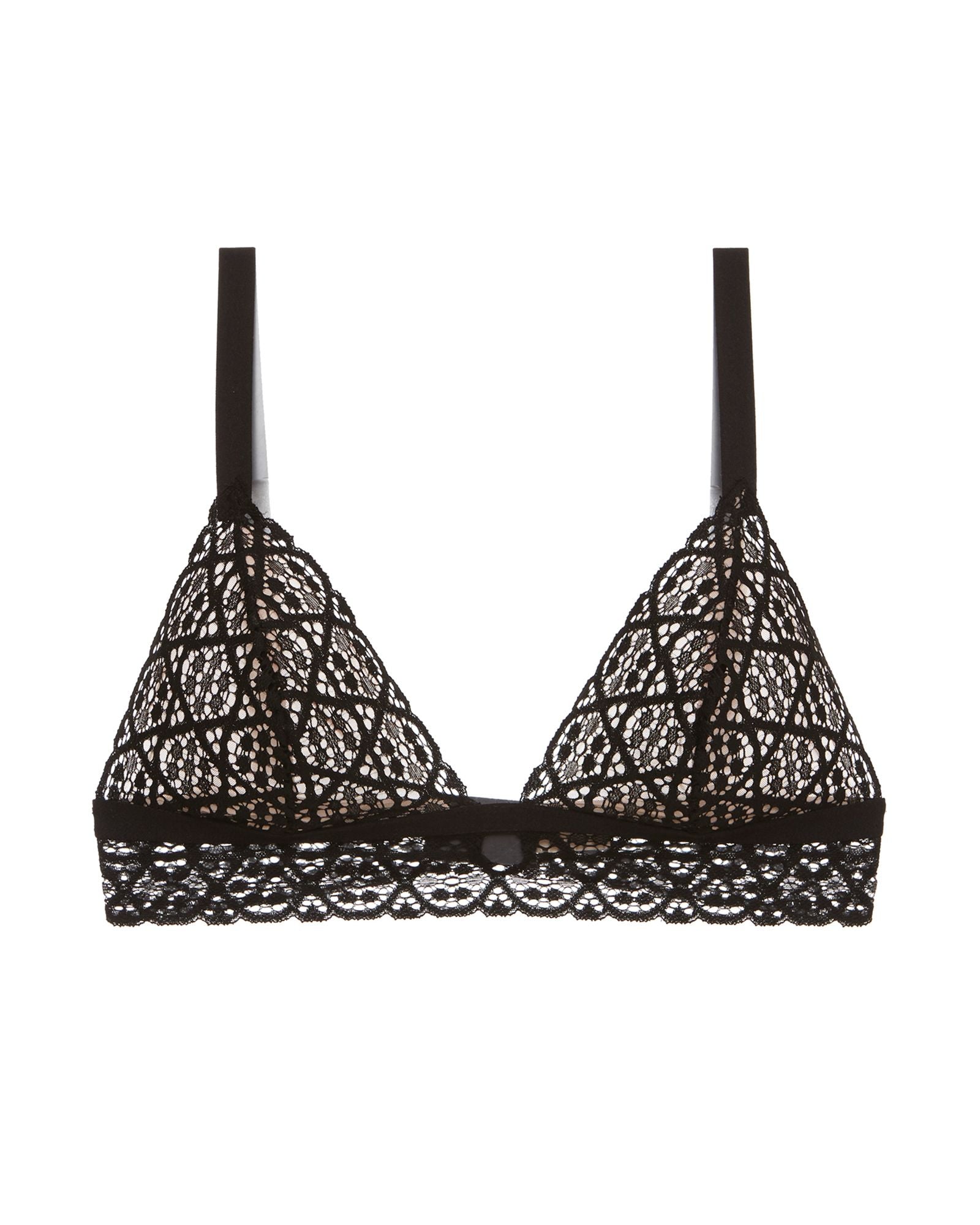 Eberjey Kaia Mod Bralet in black