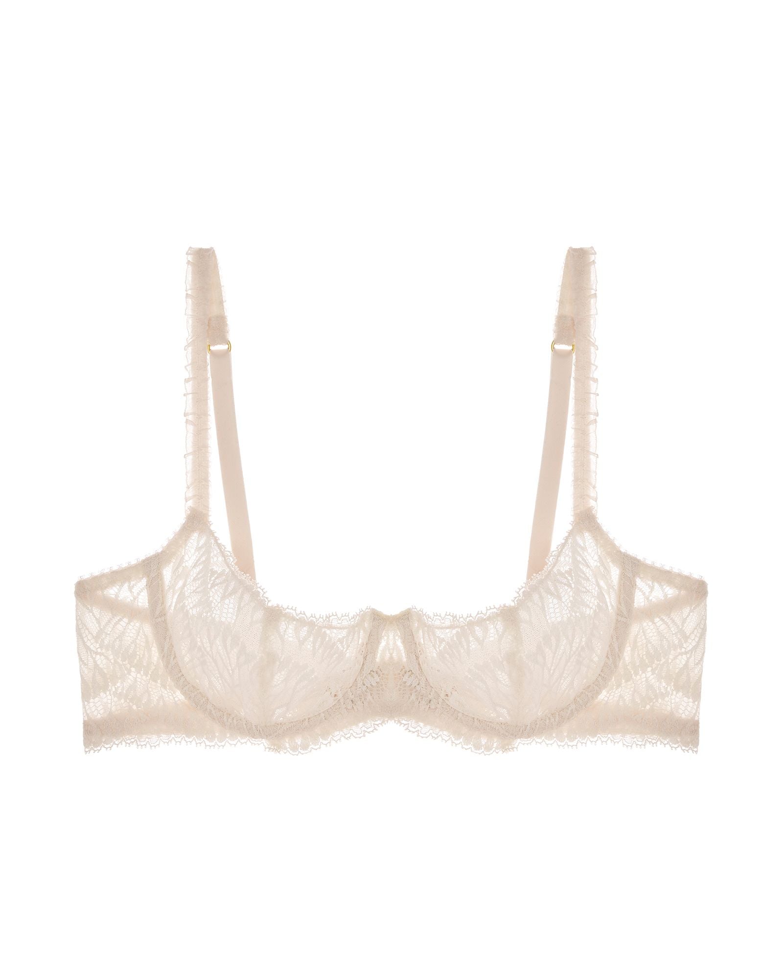 Journelle Loulou Balconette Bra in white