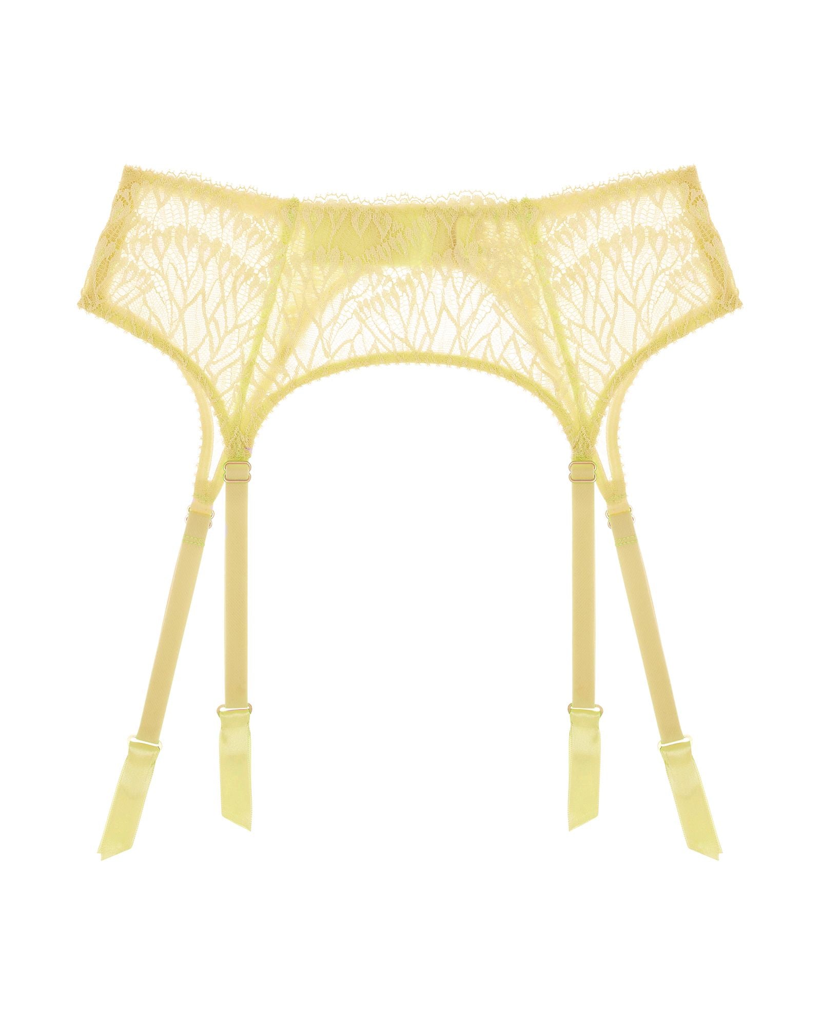 Journelle Loulou Suspender Belt in yellow