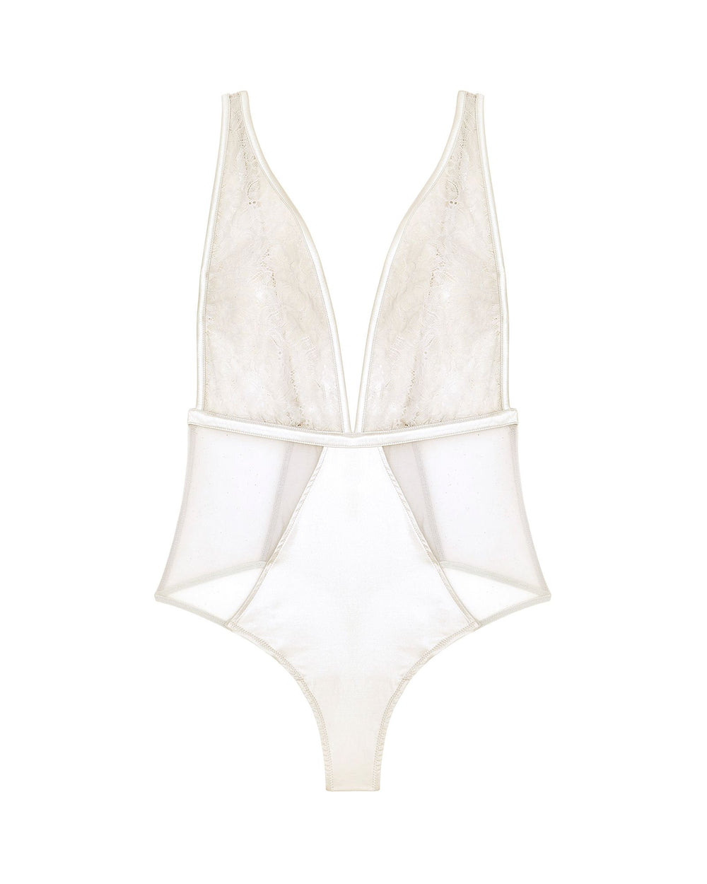 Journelle Lexi Bodysuit in white
