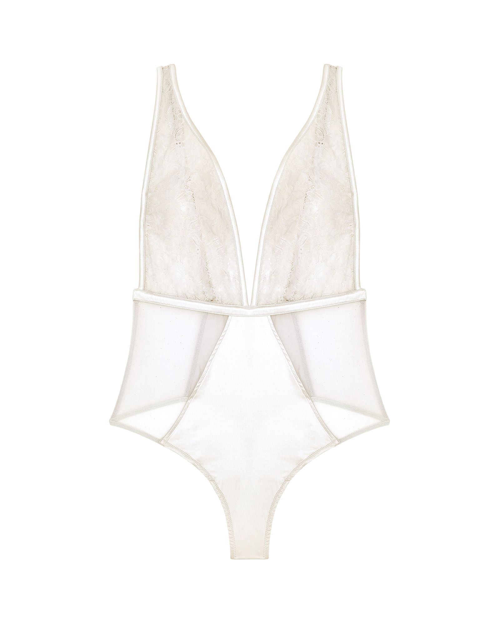 Journelle Lexi Bodysuit in white