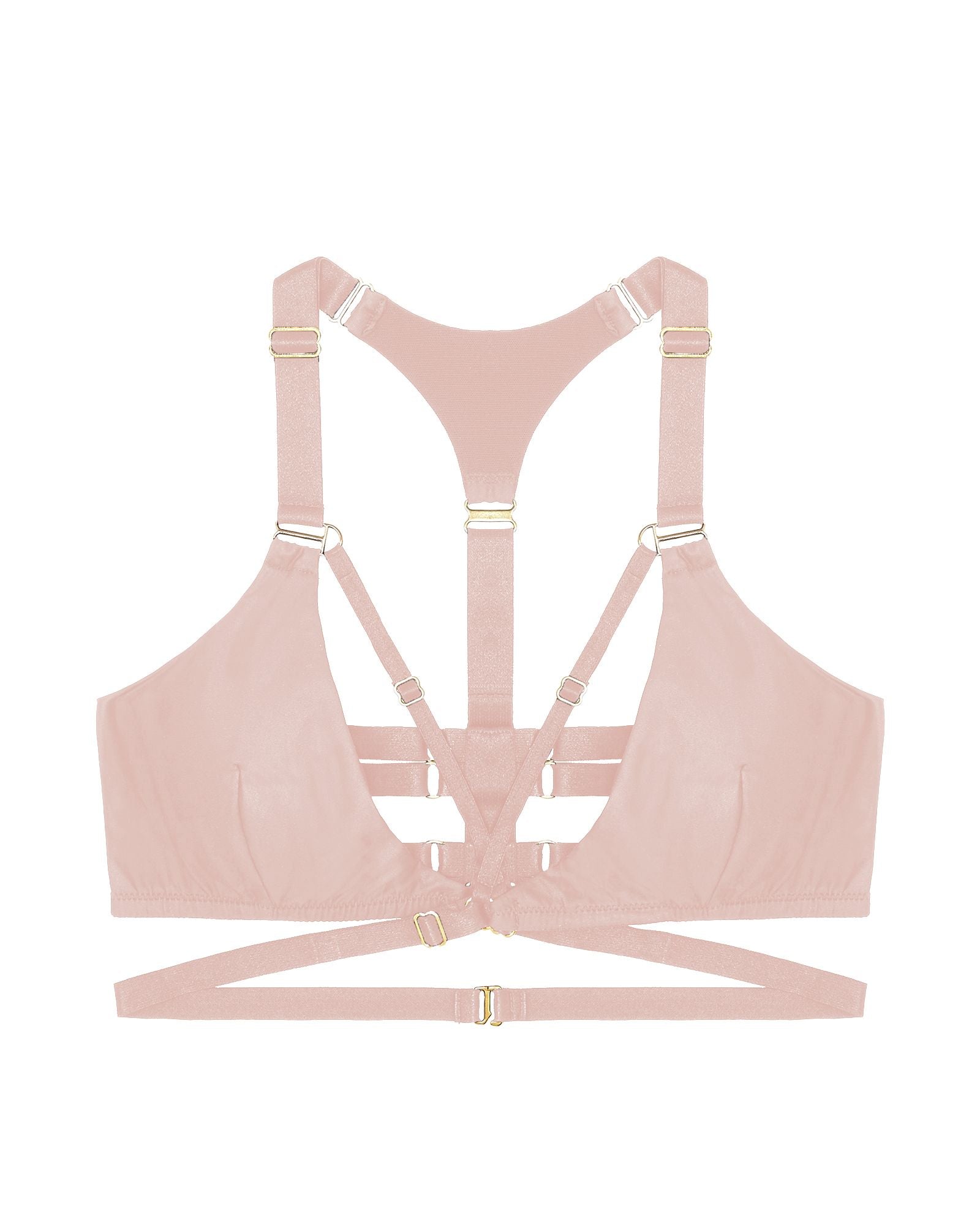 Bordelle Allegra Soft Wrap Bra in pink