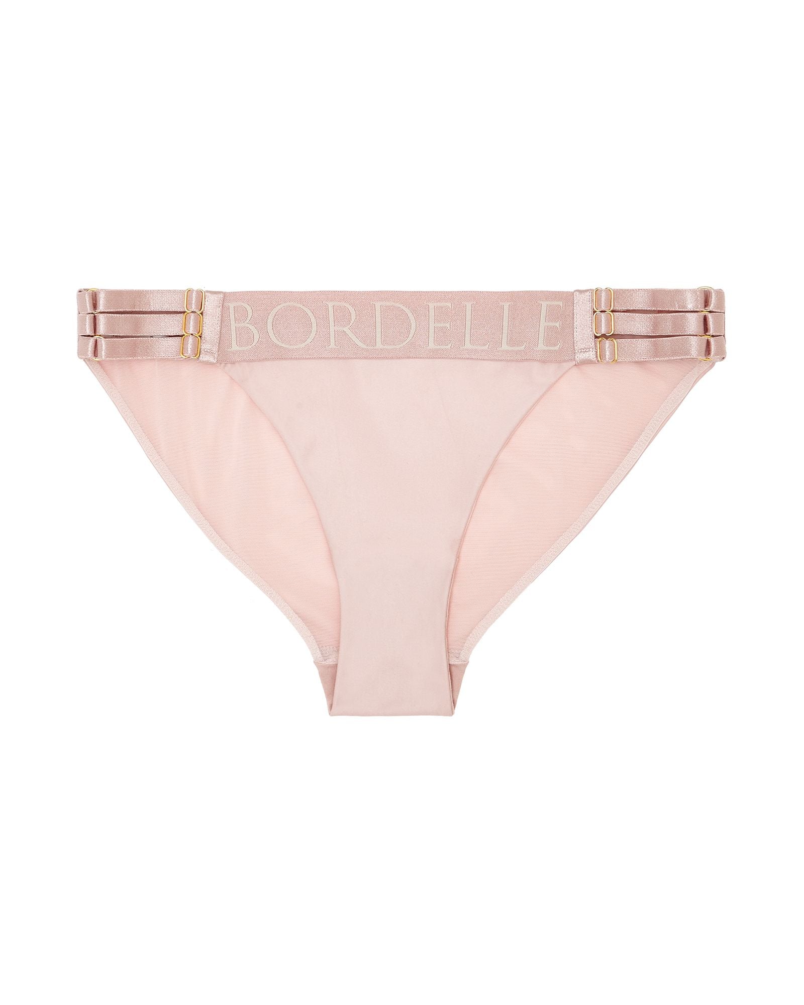 Bordelle Allegra Adjustable Brief in pink