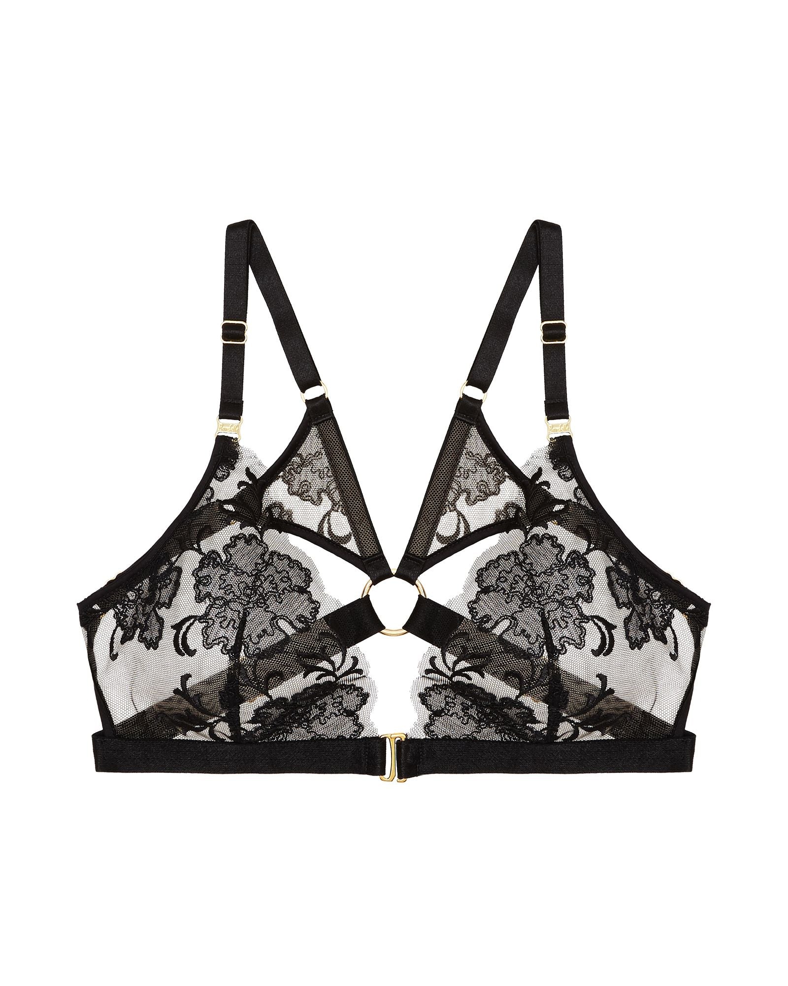 Bordelle Amaya Soft Triangle Bra in black