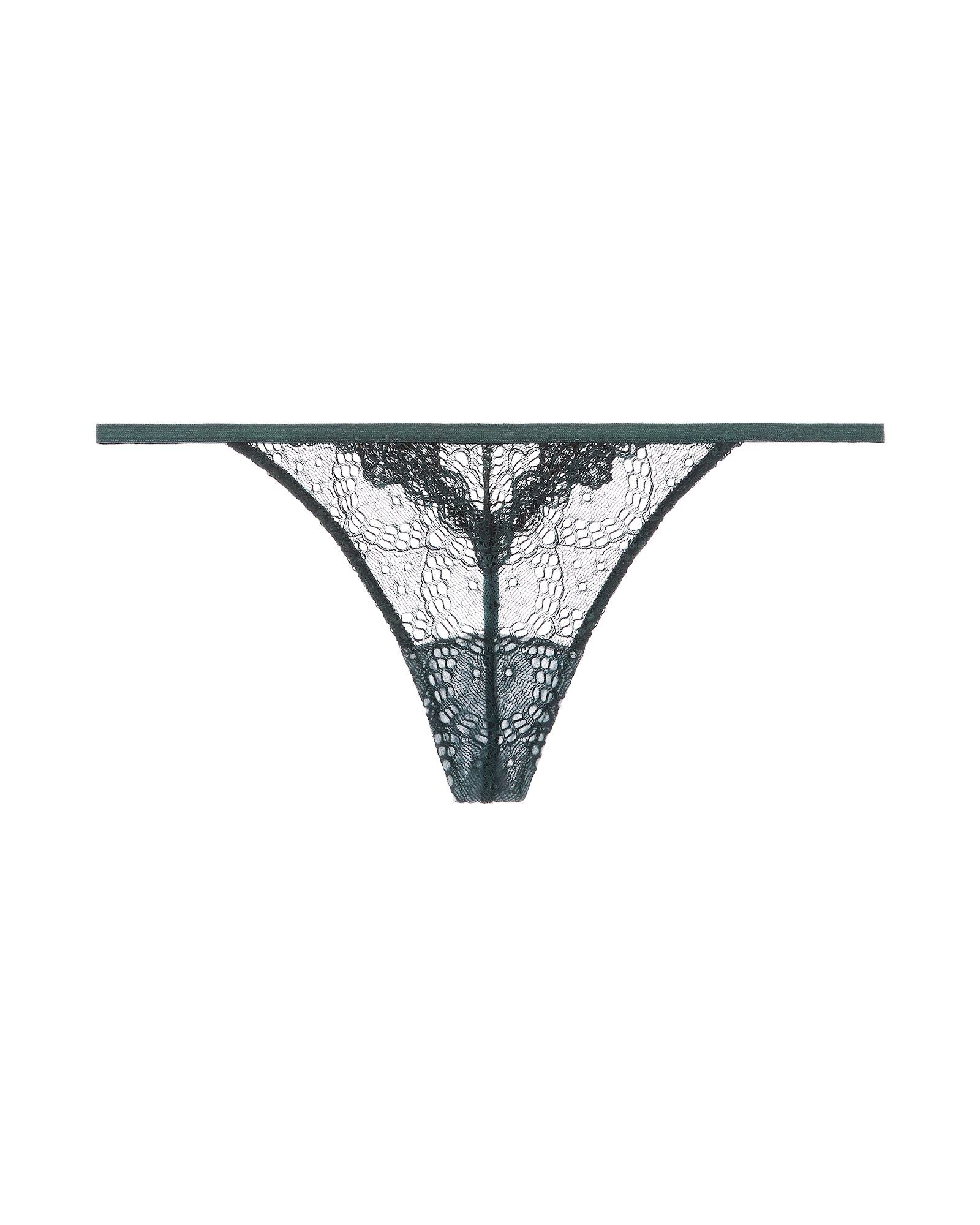 Only Hearts Whisper Sweet Nothings G-String in green