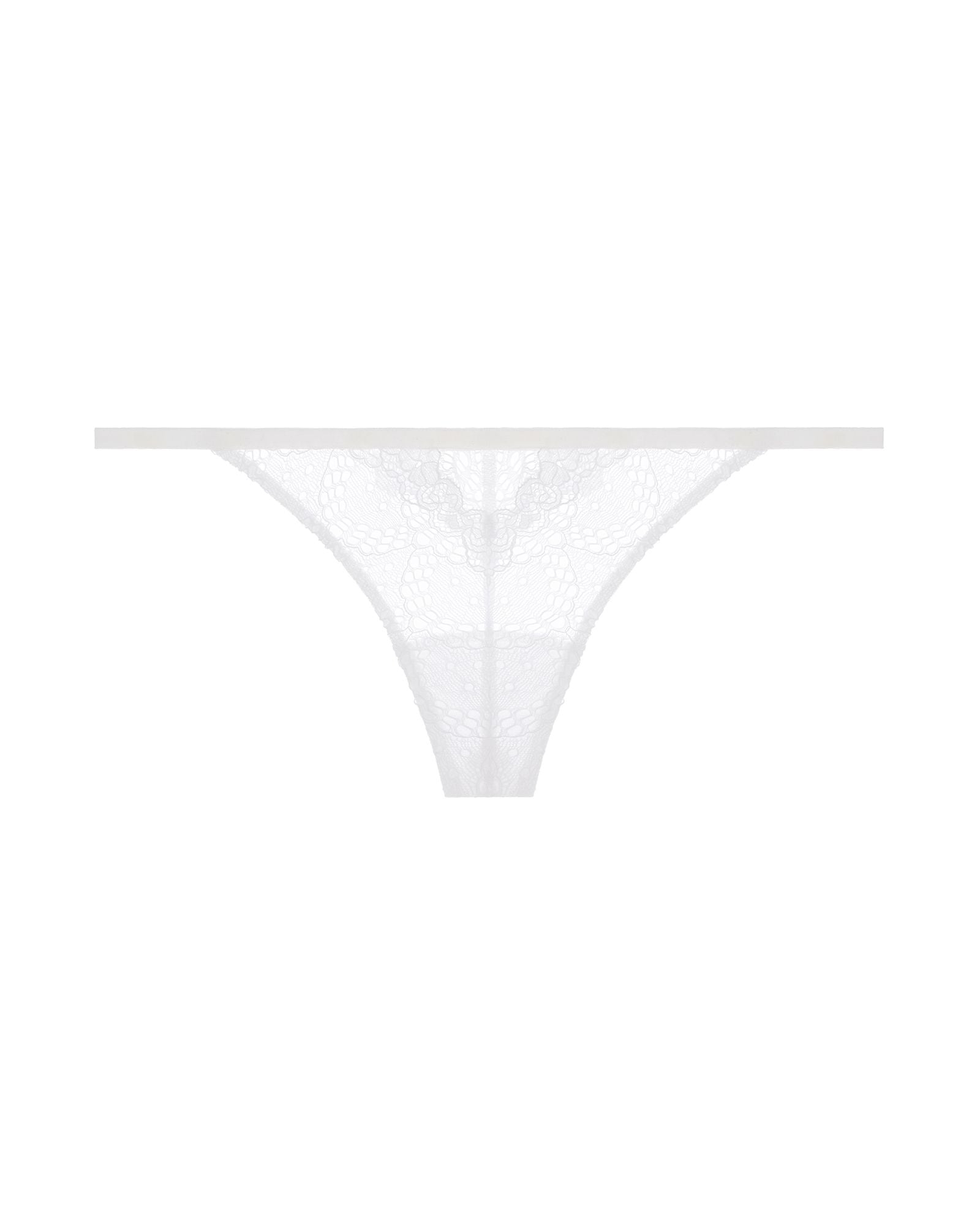 Only Hearts Whisper Sweet Nothings G-String in white