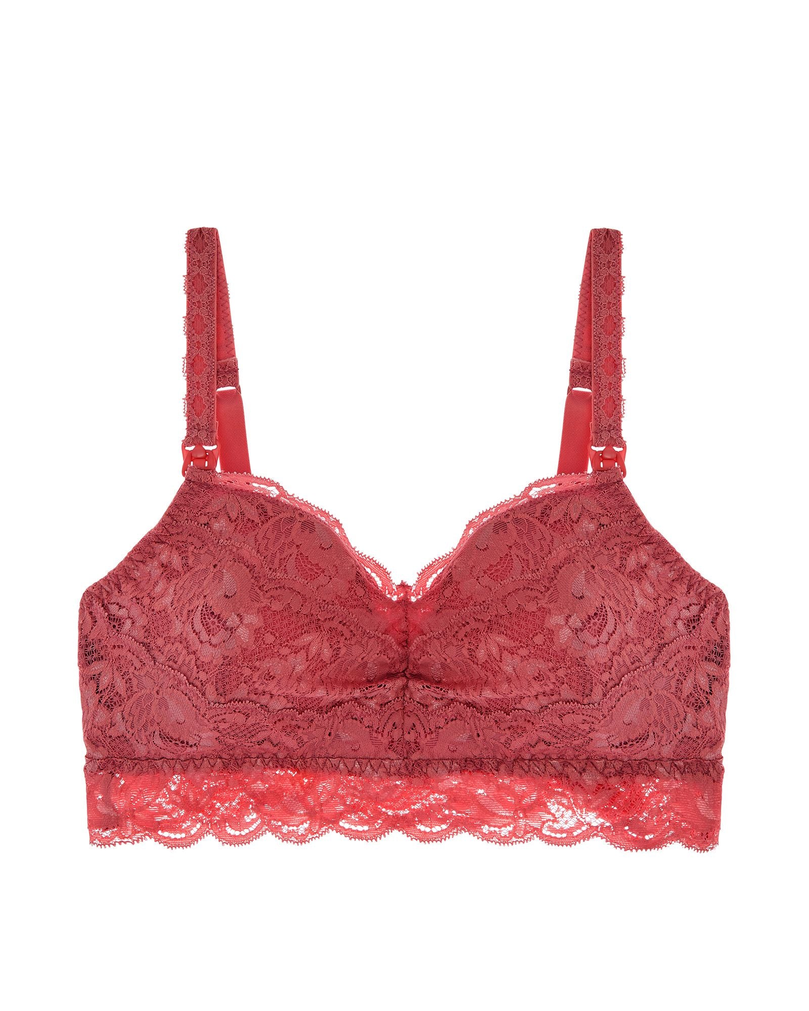 Cosabella Never Say Never Mommie Nursing Bra in red