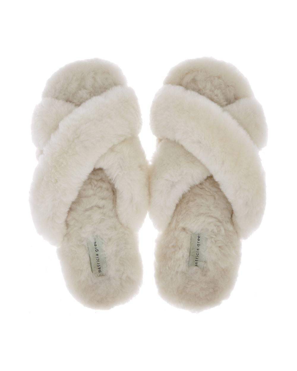 Patricia Green Mt. Hood Slippers in white
