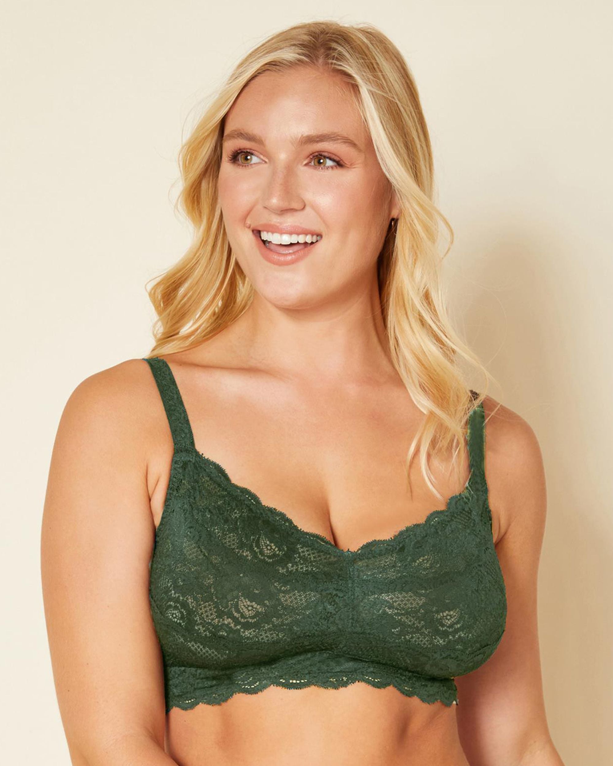Cosabella Never Say Never Curvy Sweetie Bralette in blue