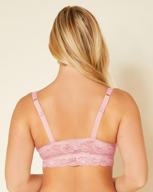 Cosabella Never Say Never Curvy Sweetie Bralette in pink