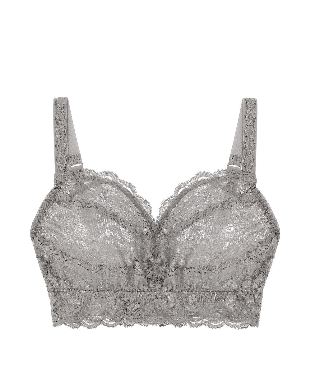 Cosabella Never Say Never Curvy Sweetie Bralette in gray