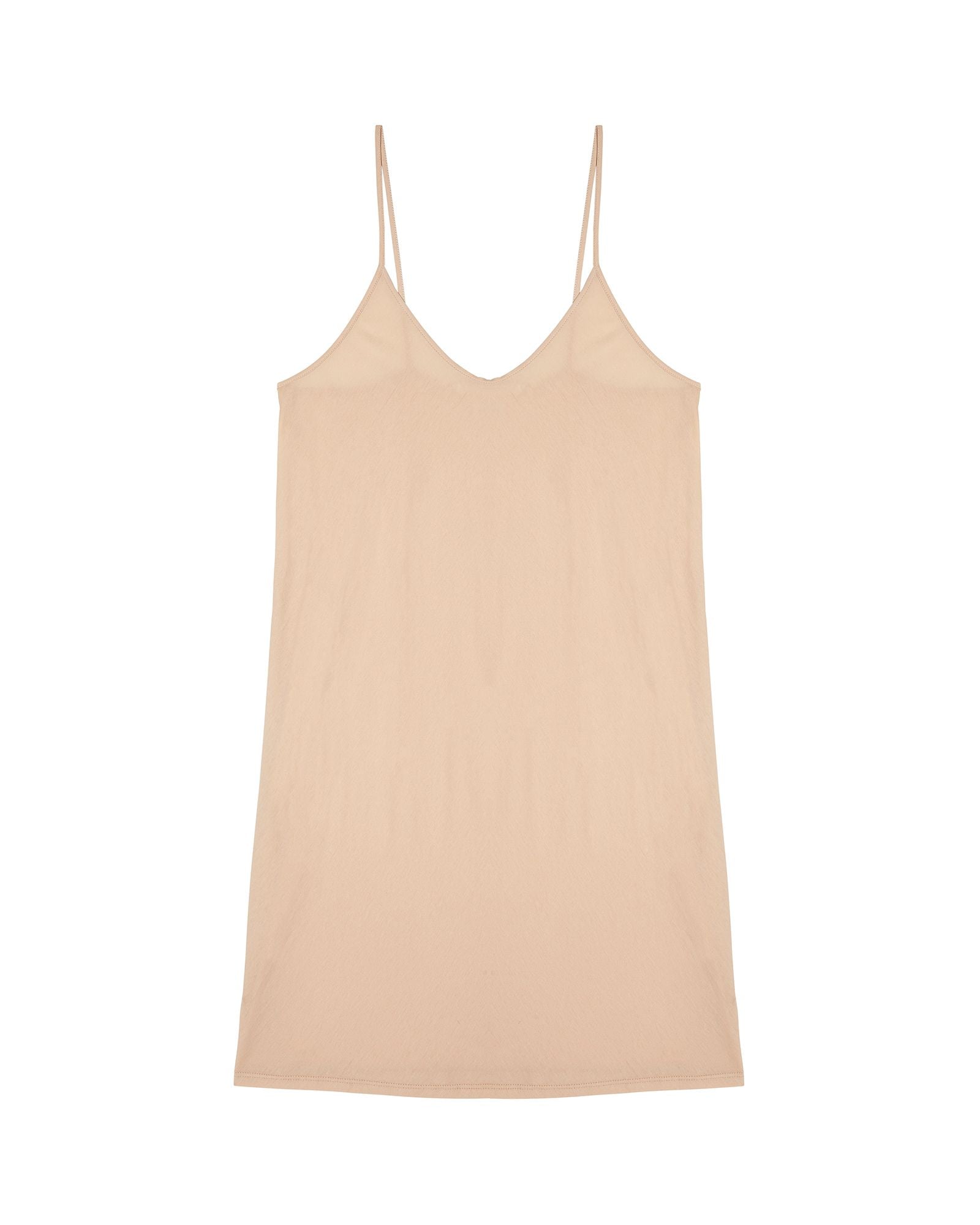Skin Pima Cotton Sexy Slip in beige