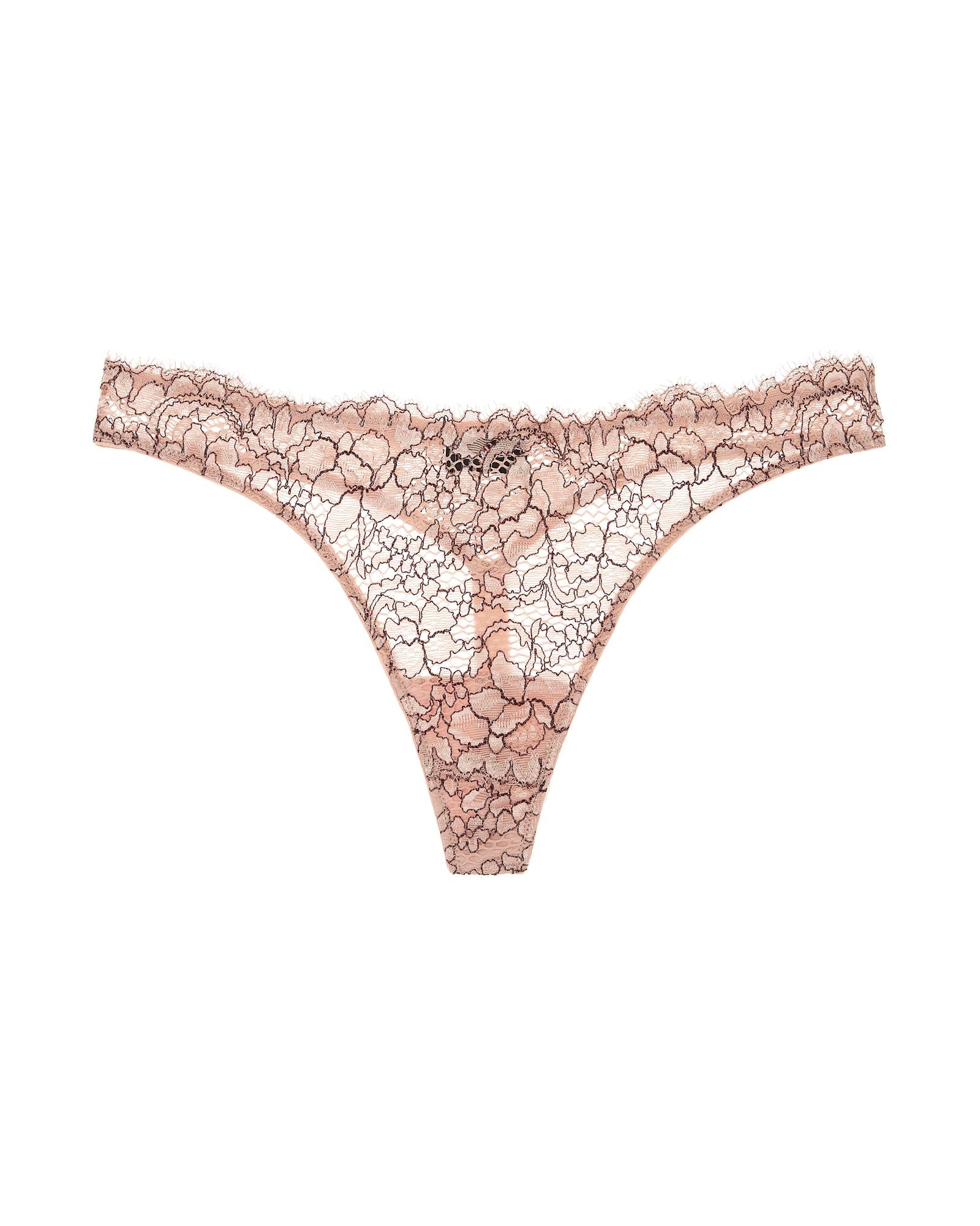 Cosabella Pret-A-Porter Low Rise Thong in beige