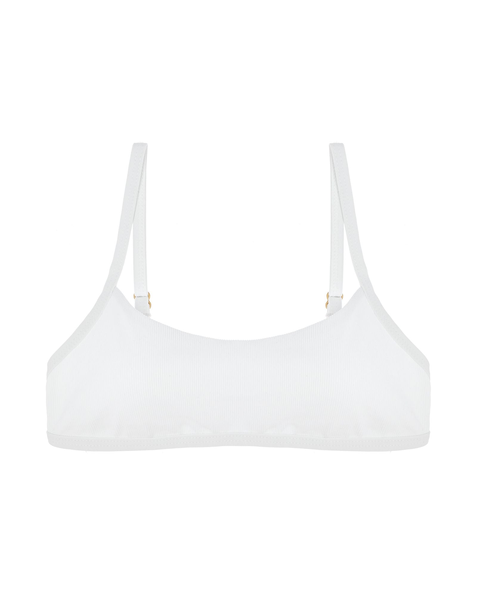 L Space Gemma Bikini Top in white