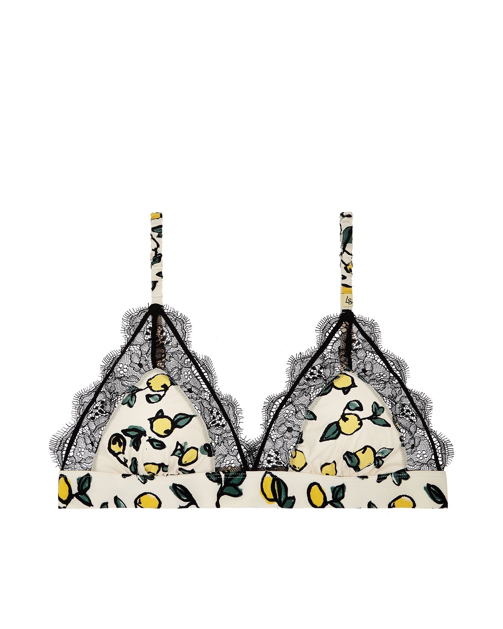 Love Stories Lemon Love Lace Bralette in white