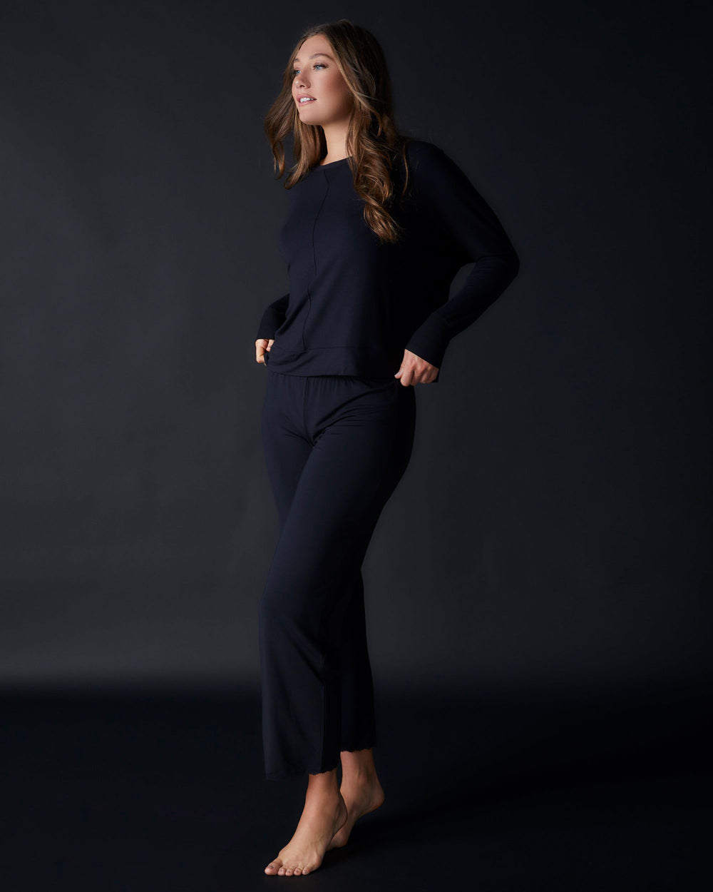 Journelle Emma Lounge Pant in black