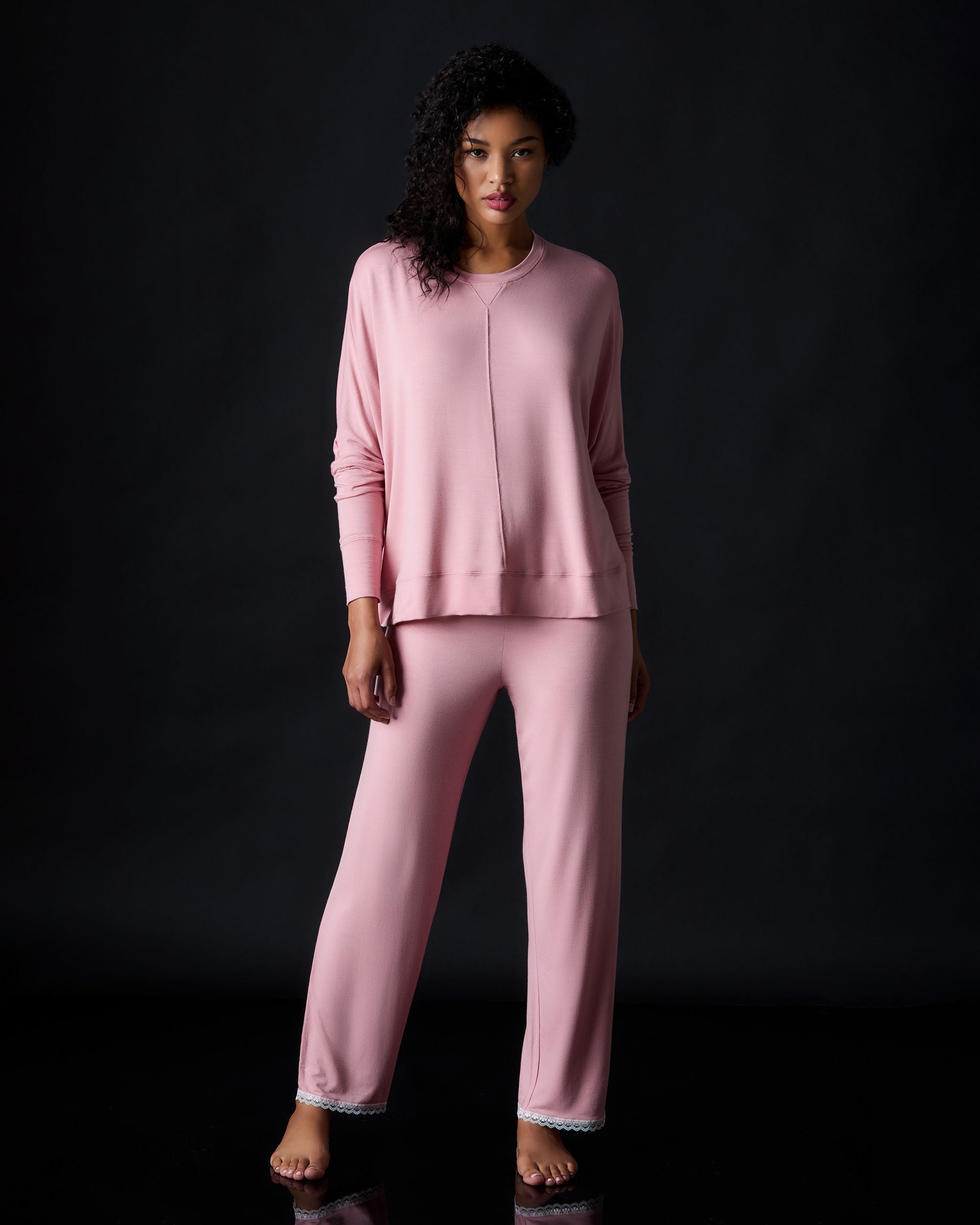 Journelle Emma Lounge Pant in pink