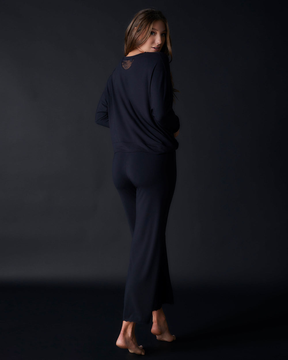 Journelle Emma Pullover in black