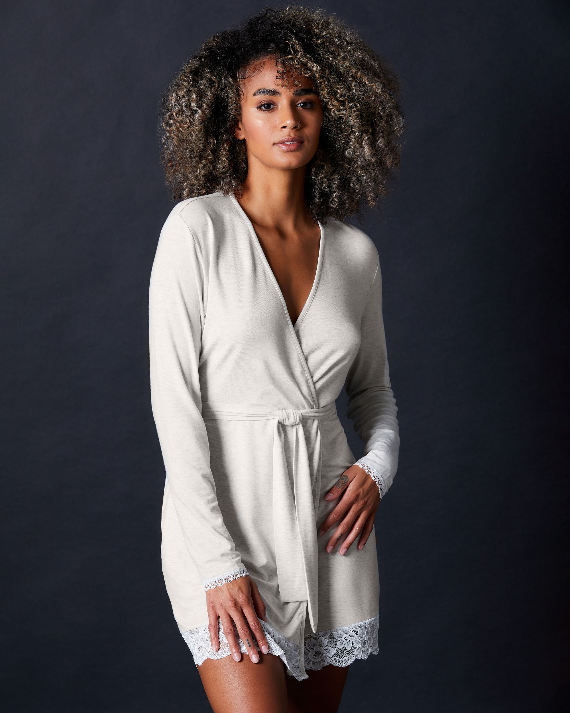 Journelle Emma Robe in white