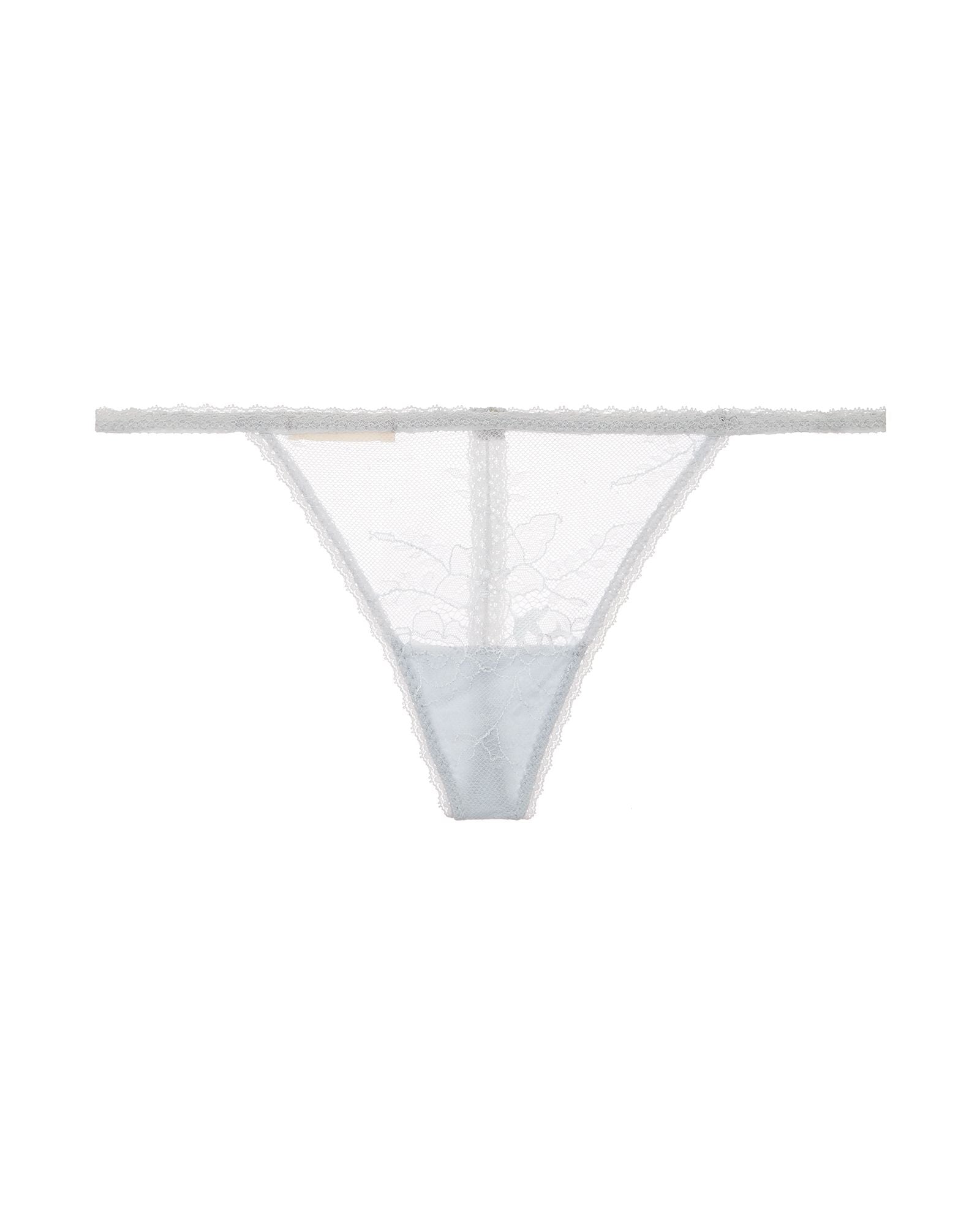 Eberjey Aurora Coquette Babydoll & G-String Set in blue