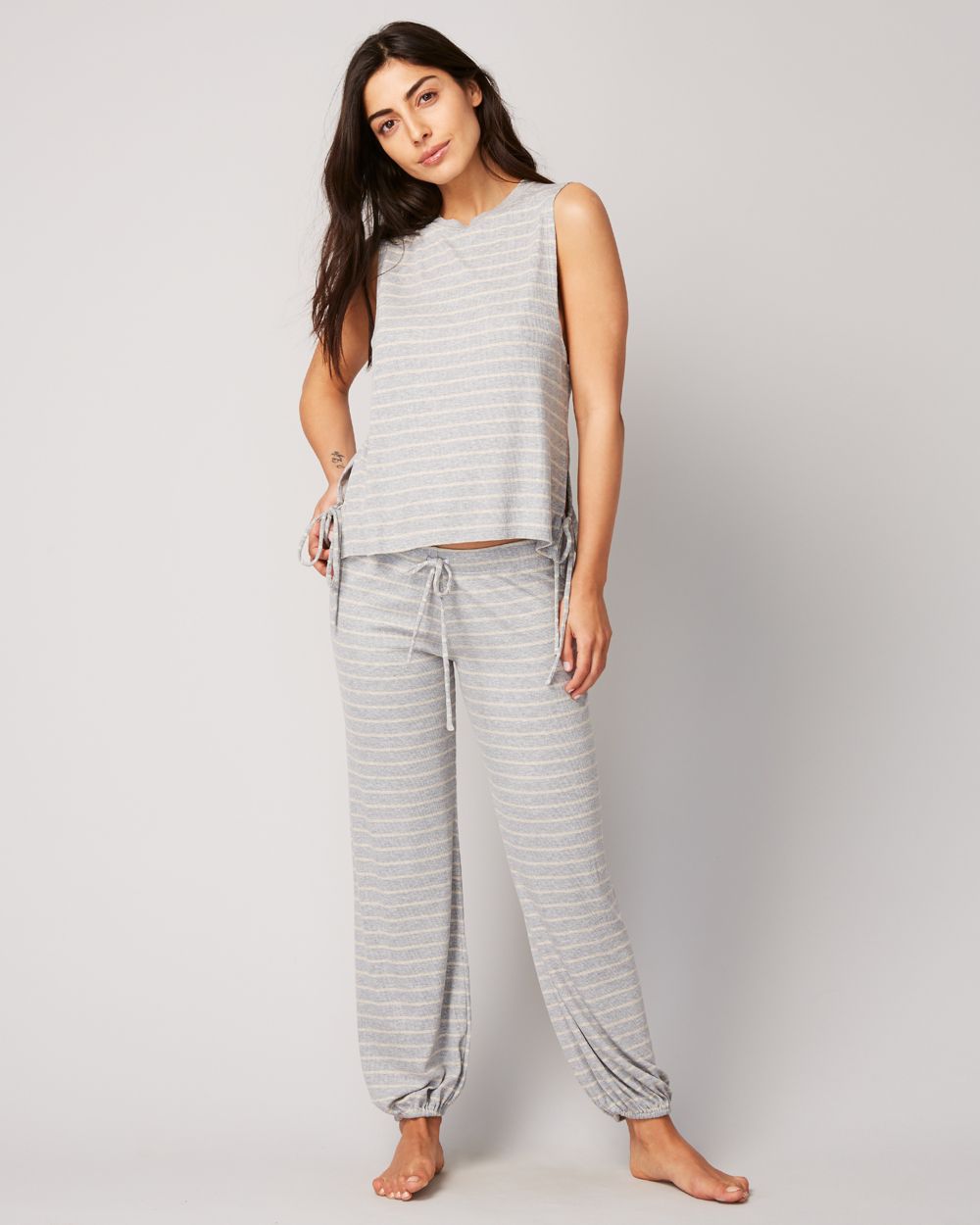 Eberjey Logan Walking Tank in gray