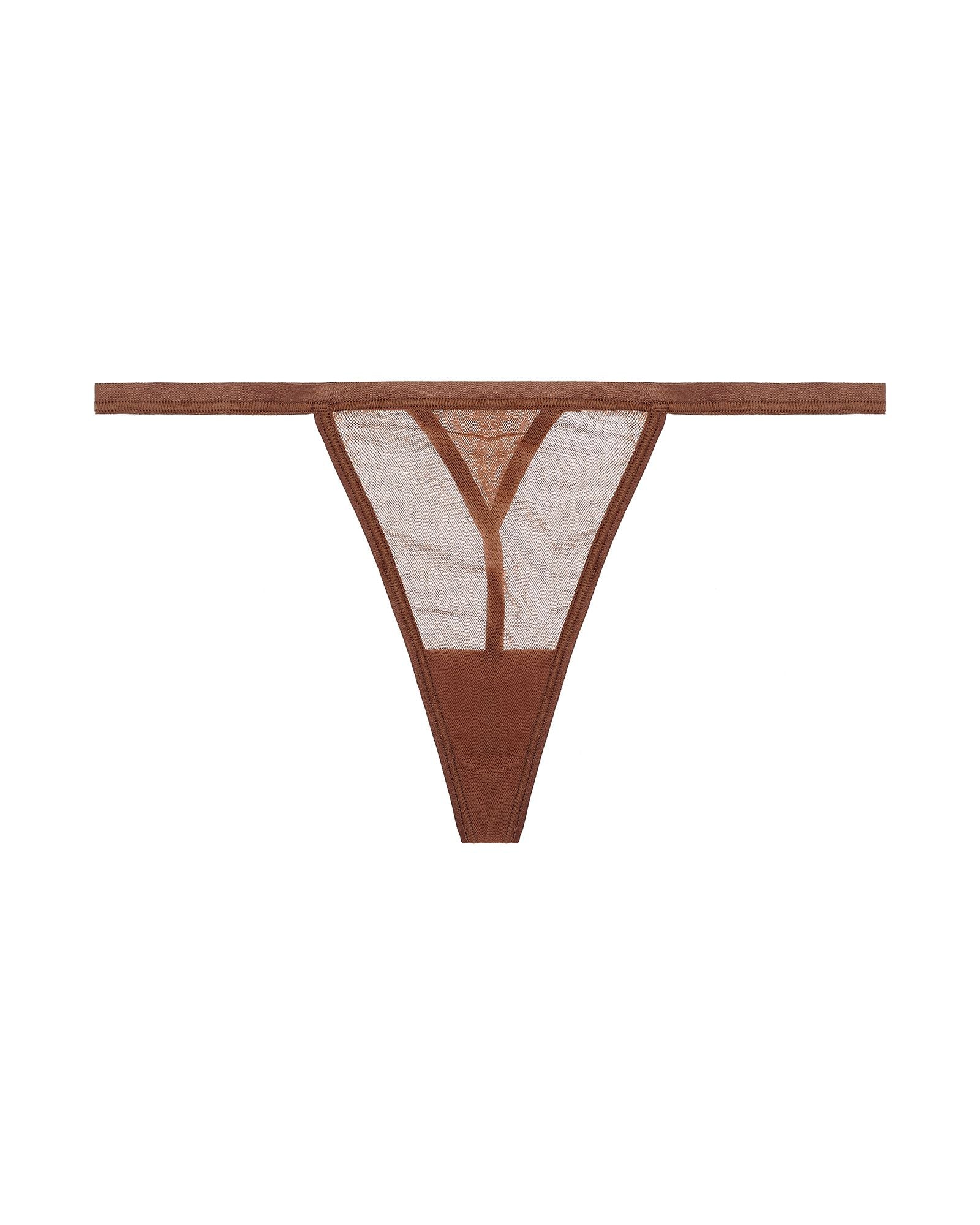 Cosabella Soire Confidence G-String in brown