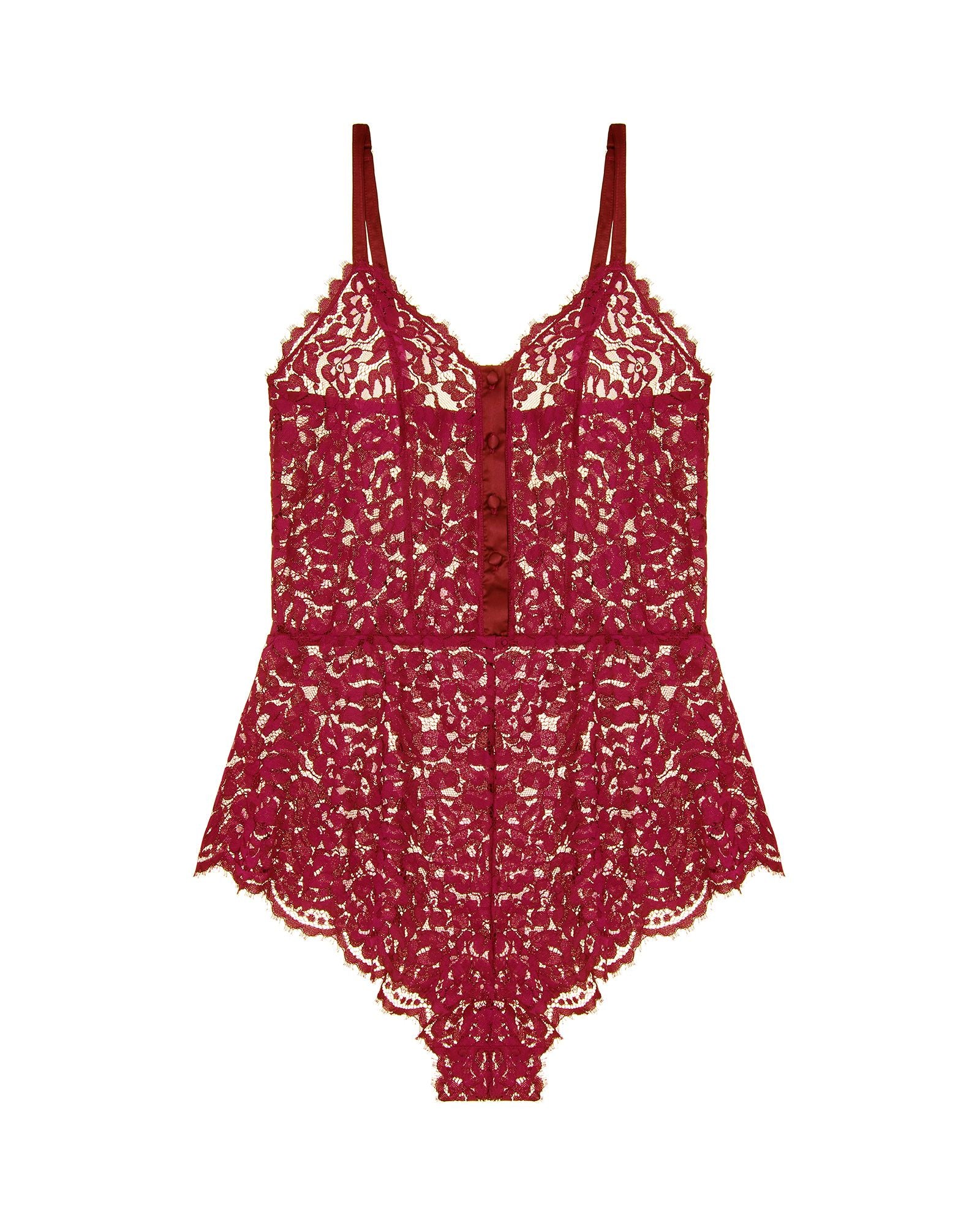 Cosabella Magnolia Teddy in red