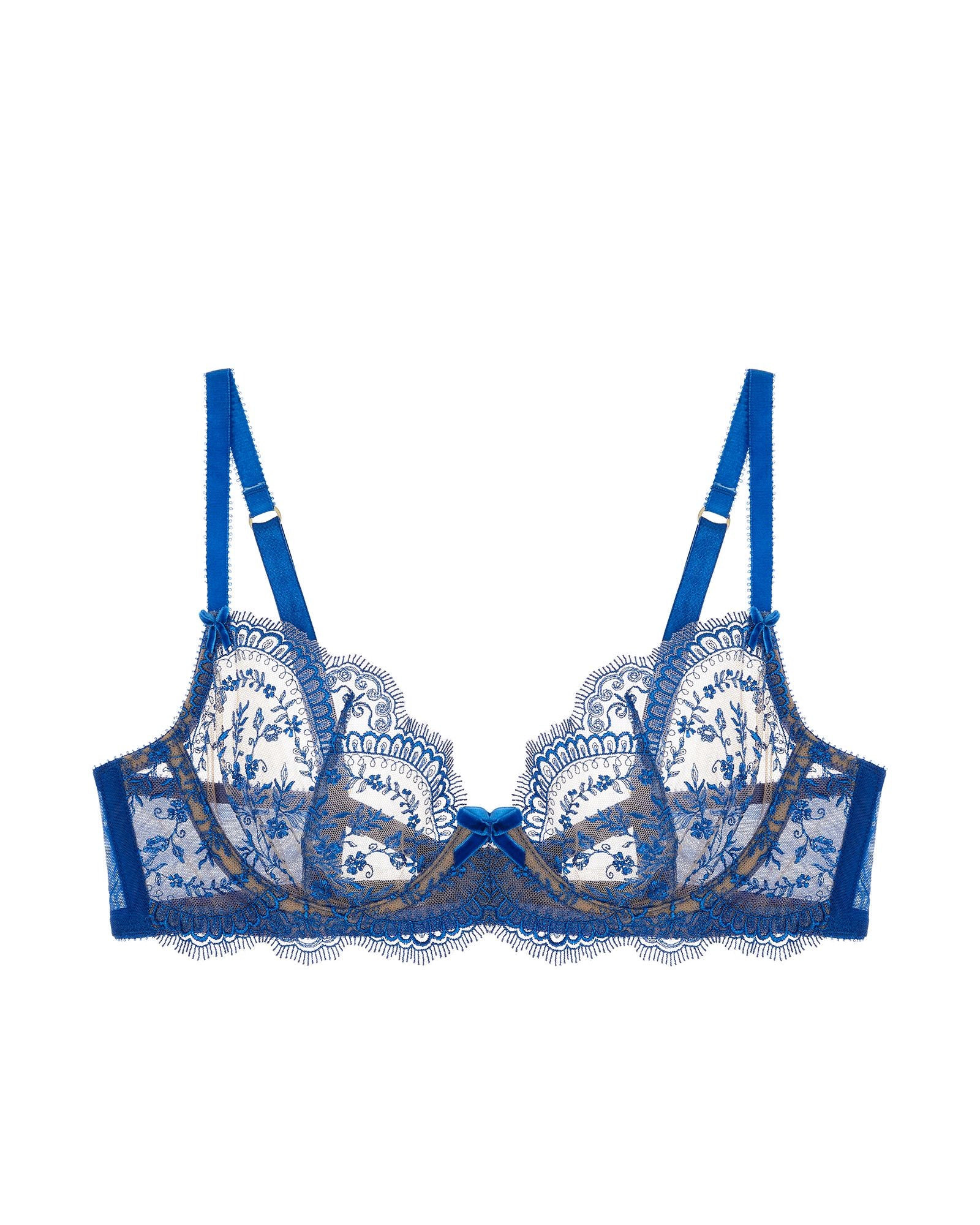 Dita Von Teese Severine Underwire Bra in blue