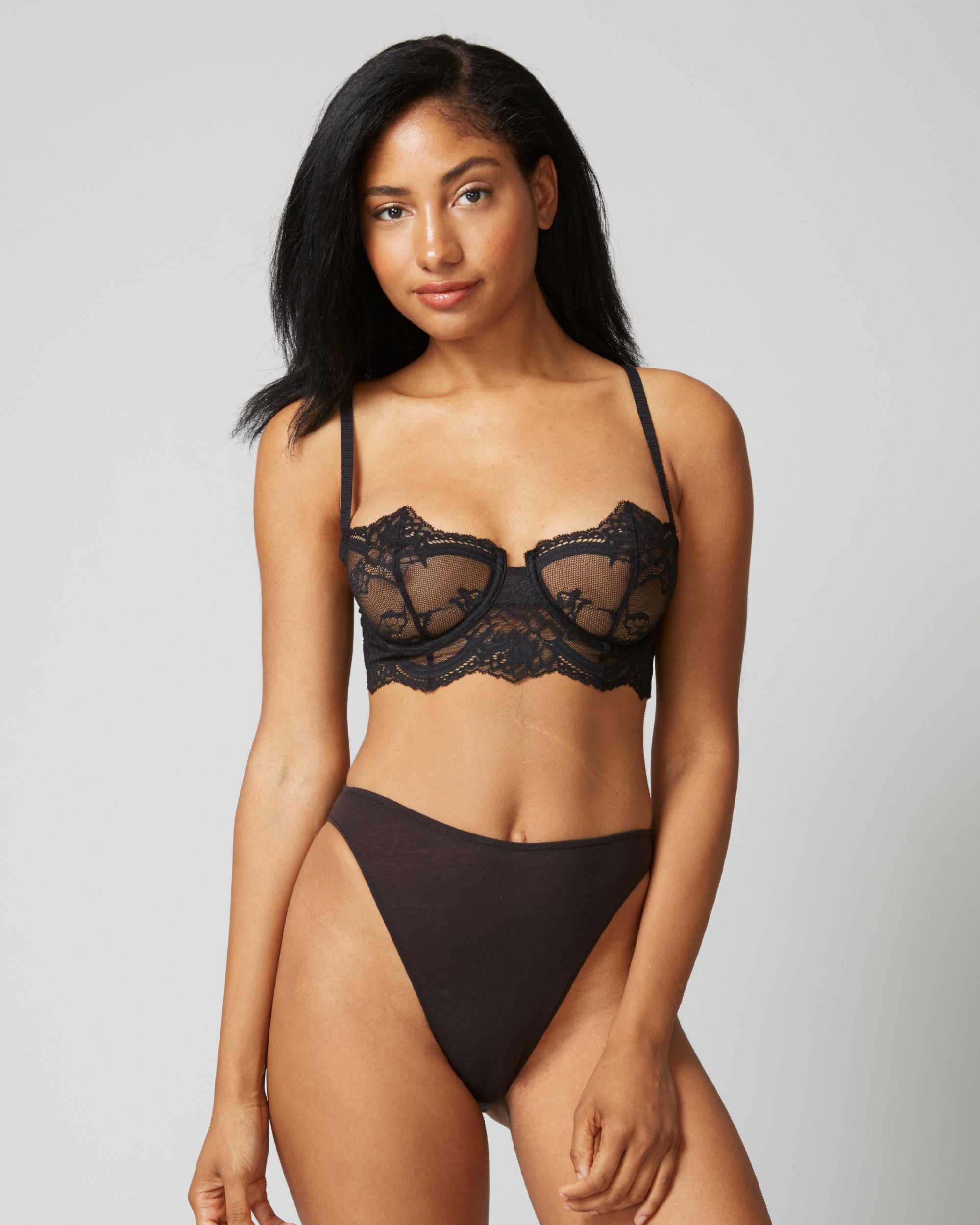 Natori Vow Convertible Underwire Bra in black