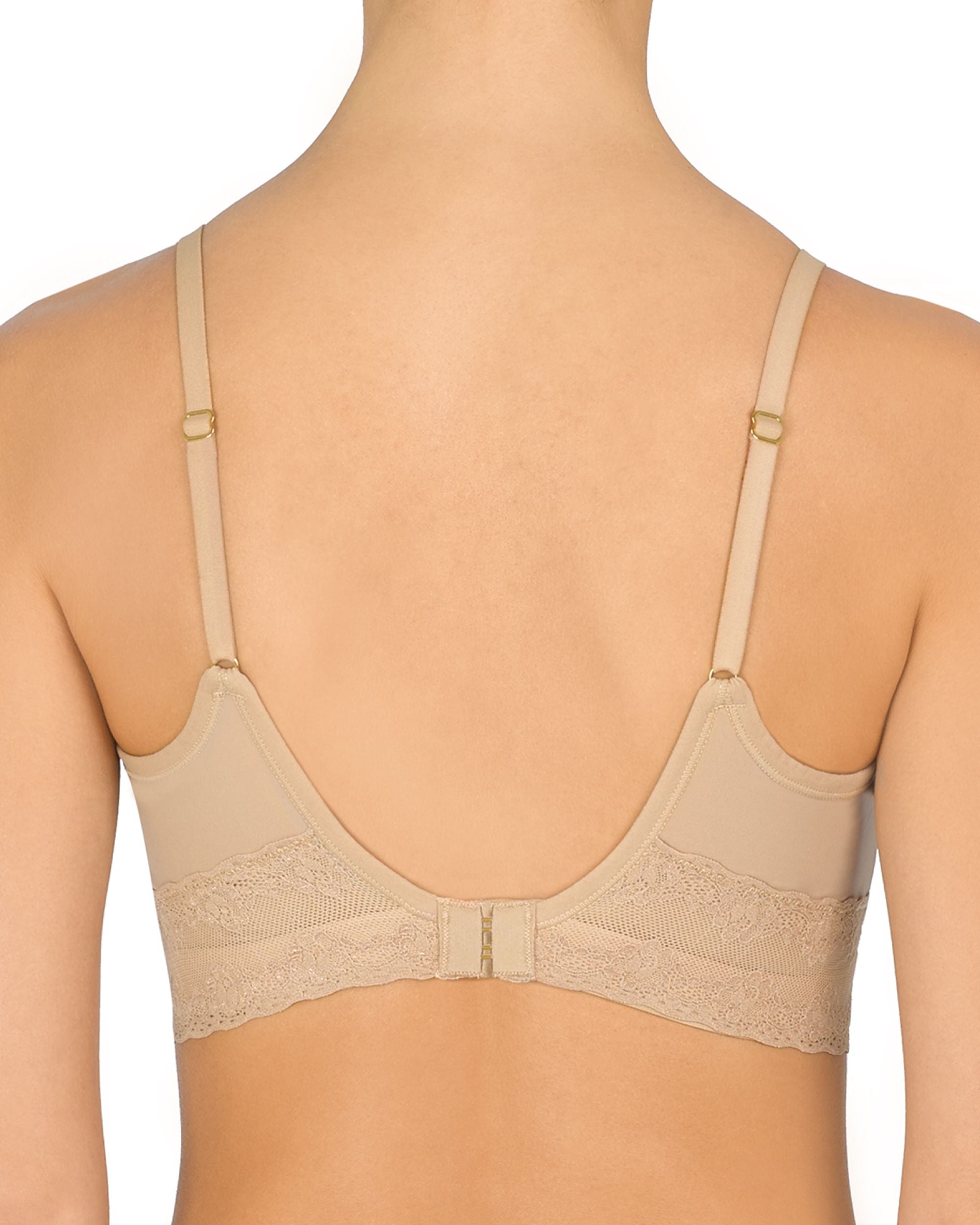 Natori Bliss Perfection Contour Soft Cup Bra in beige