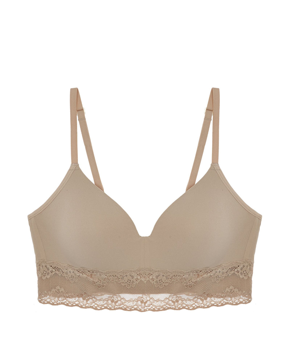 Natori Bliss Perfection Contour Soft Cup Bra in beige
