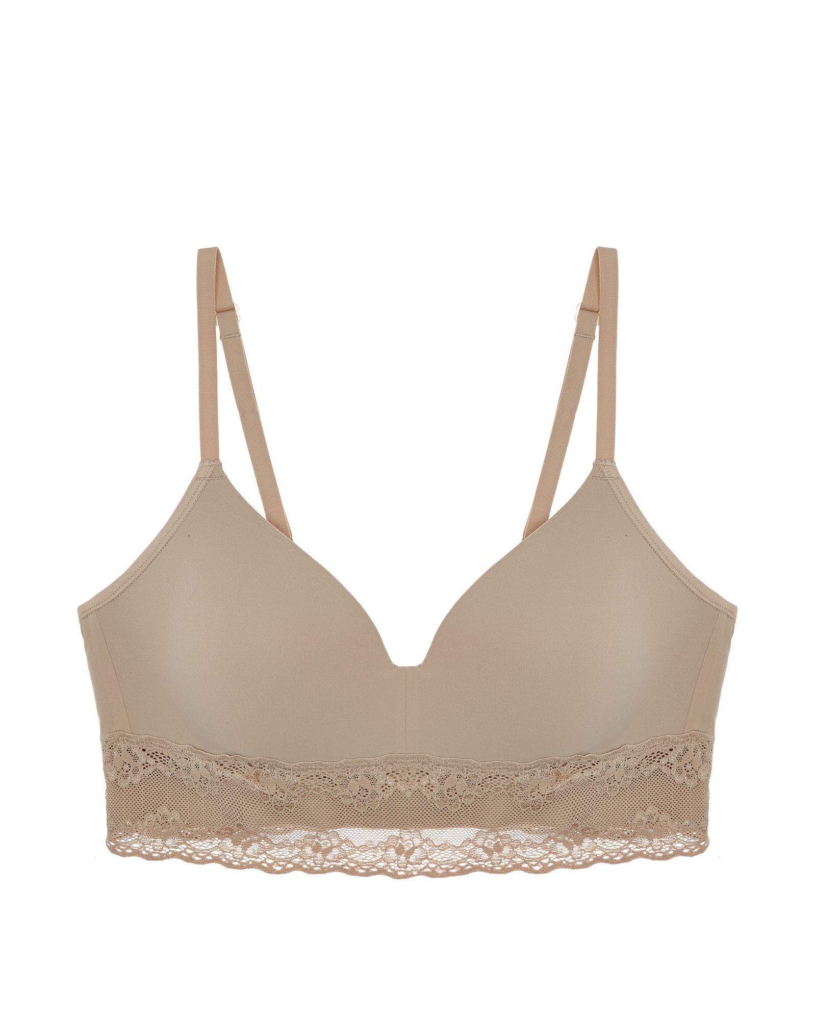 Natori Bliss Perfection Contour Soft Cup Bra in beige