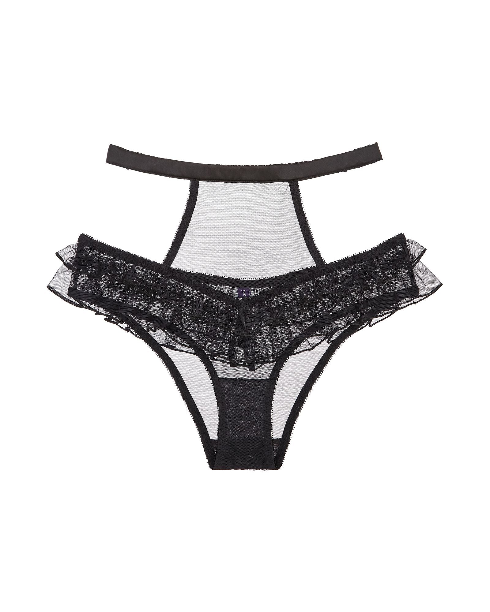 Journelle Odette High Waist Brief in black