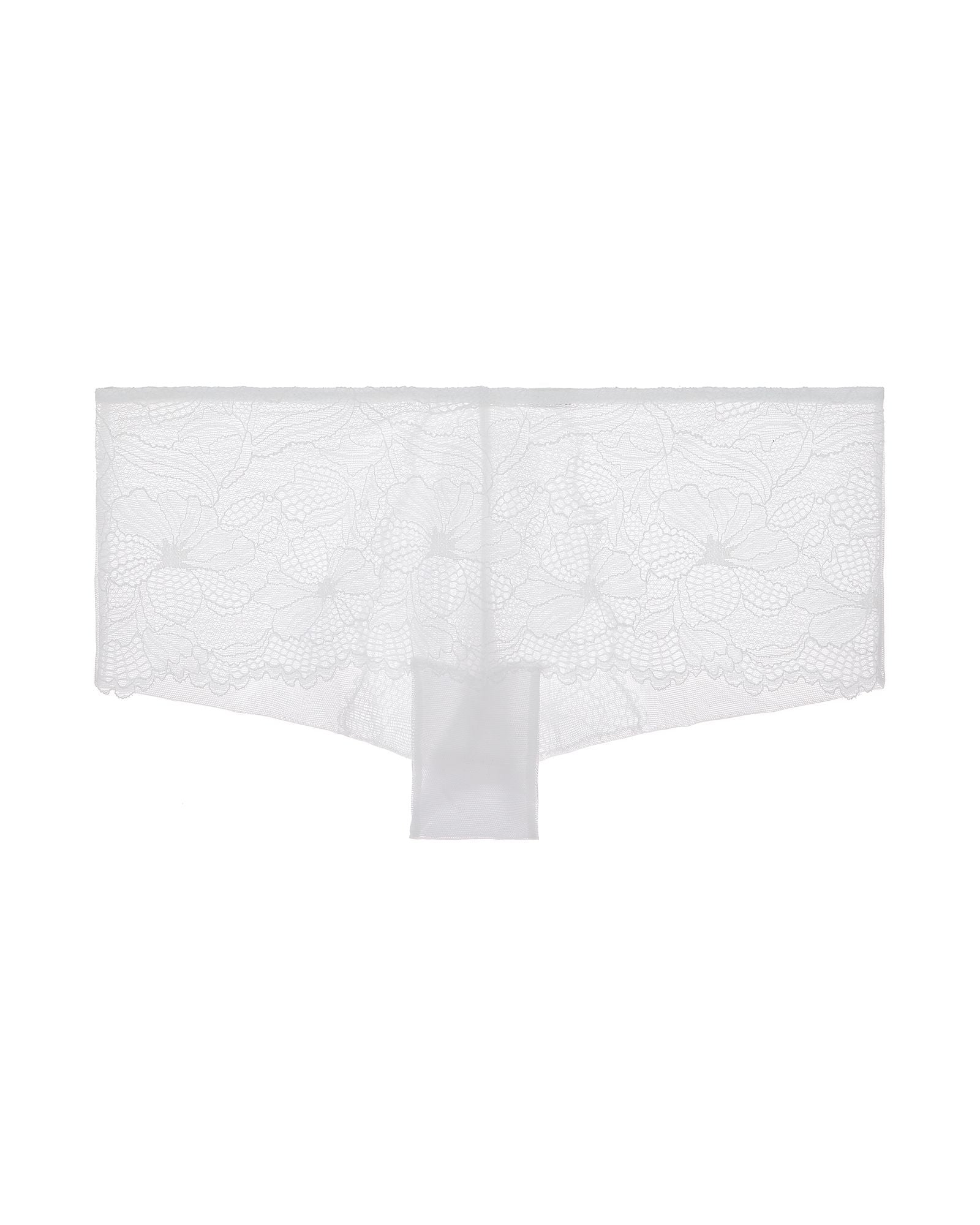 Triumph Lace Spotlight Bandeau Brief in white