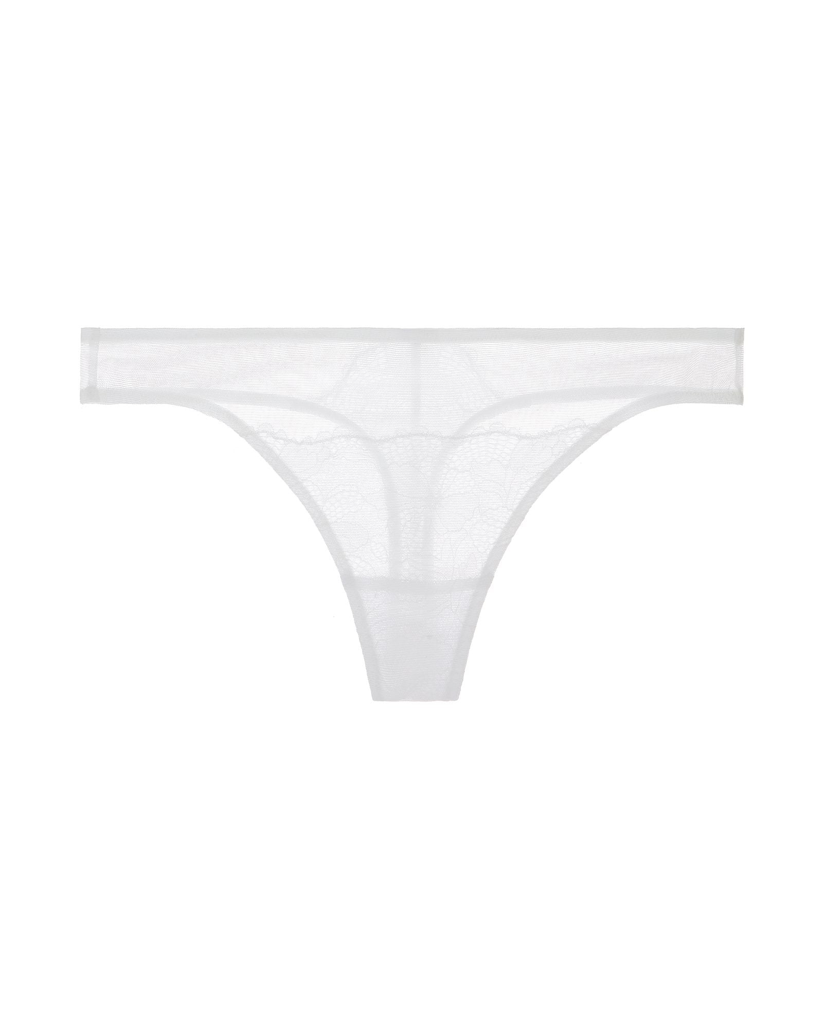 Triumph Lace Spotlight String in white