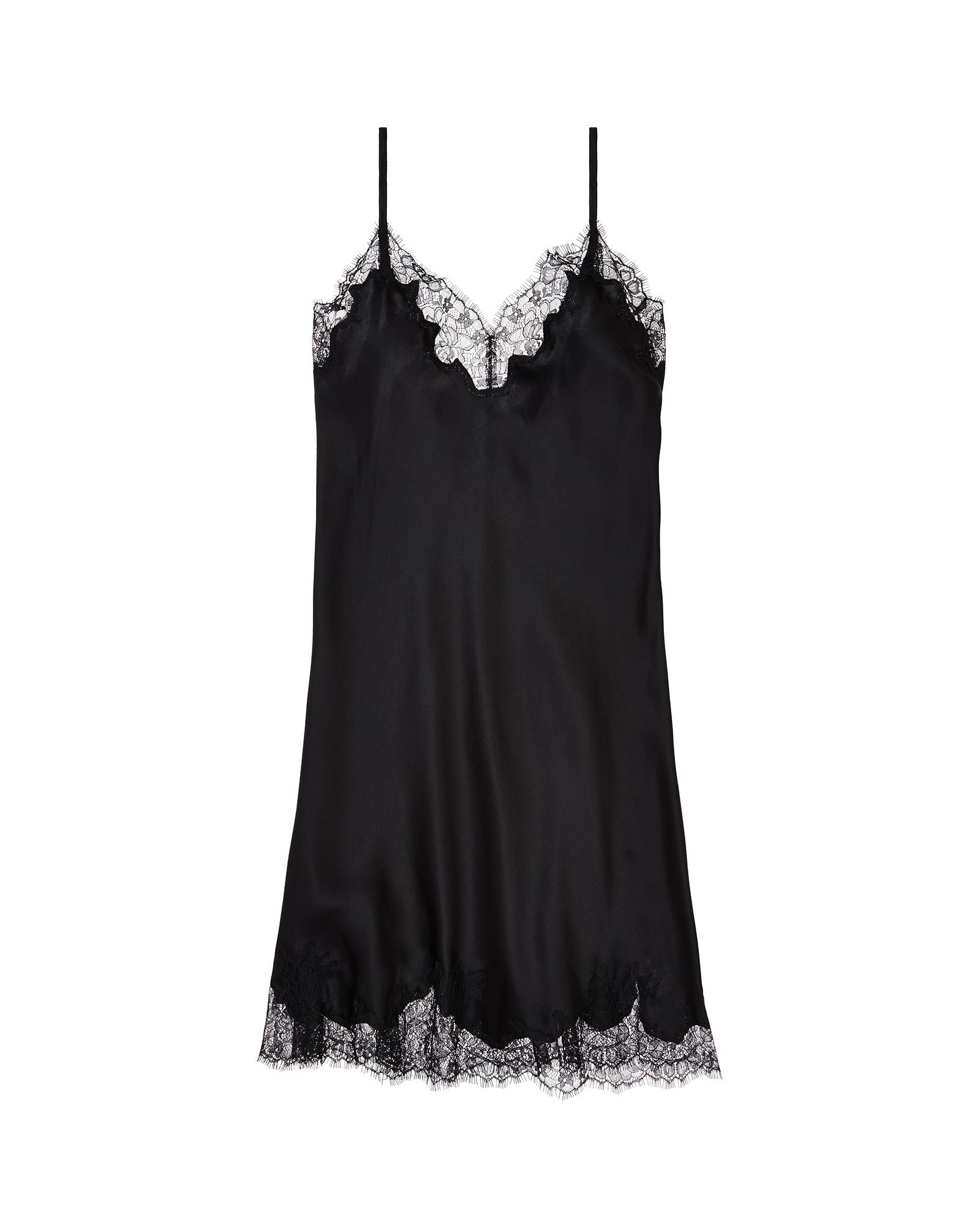 Journelle Charlotte Short Slip in black
