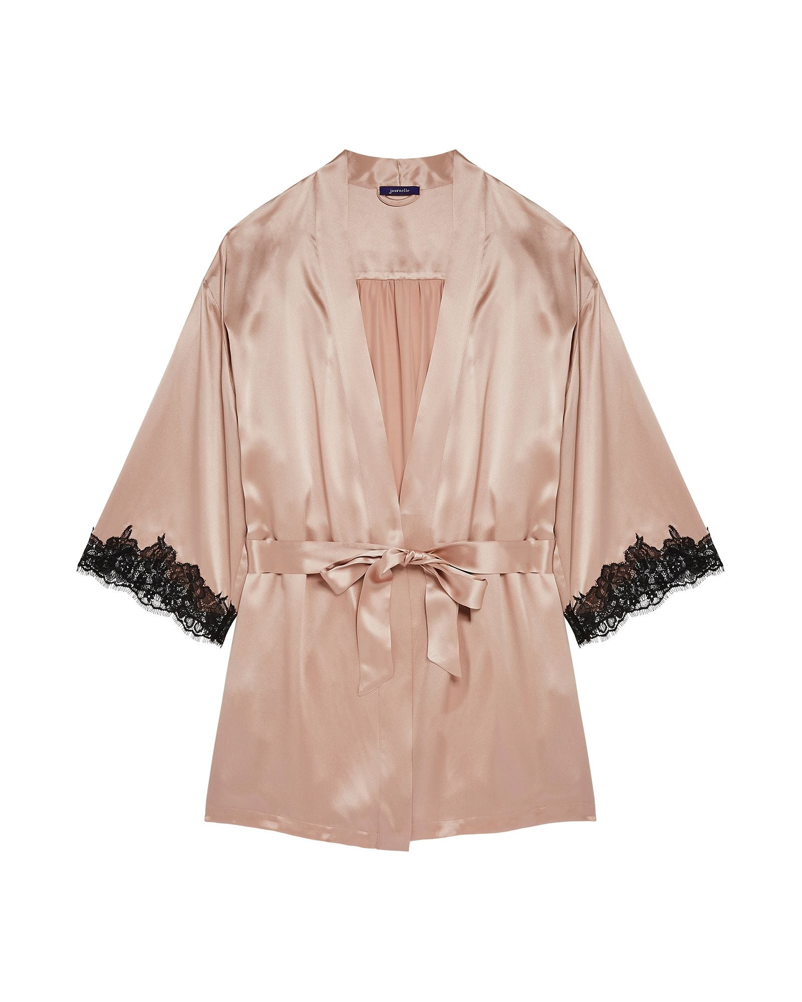 Journelle Charlotte Short Robe in pink