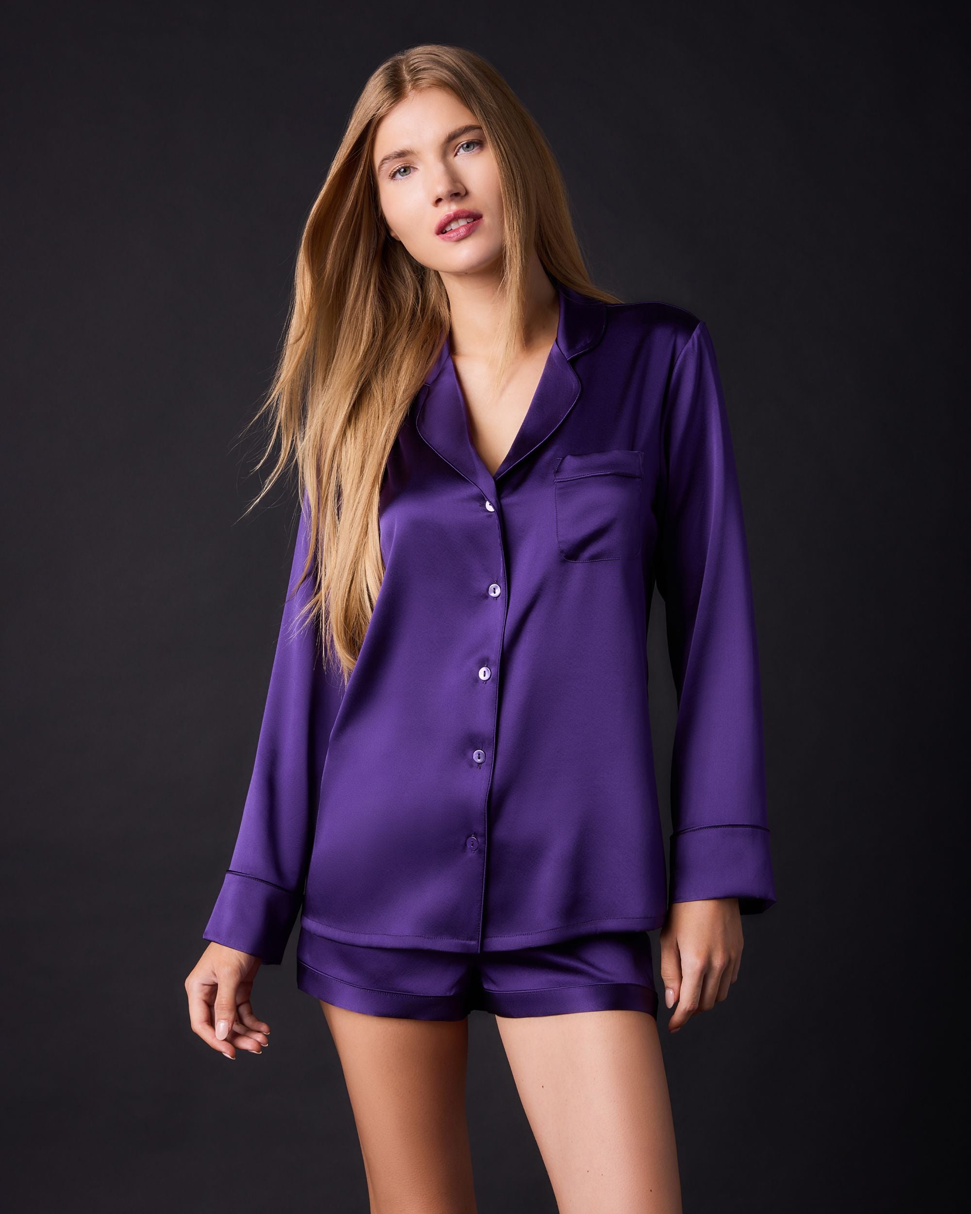 Journelle Sophia Pajama Set in purple