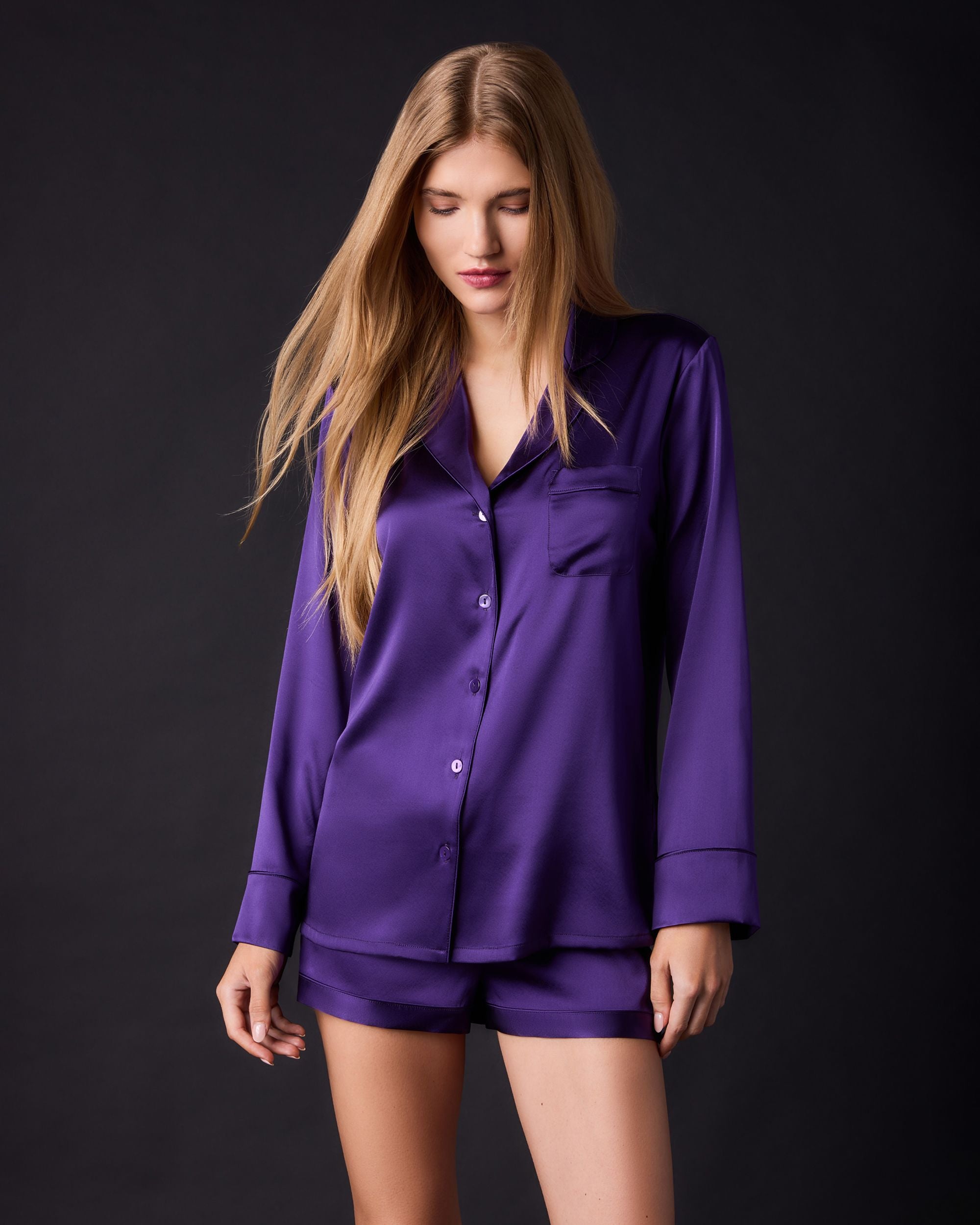 Journelle Sophia Pajama Set in purple
