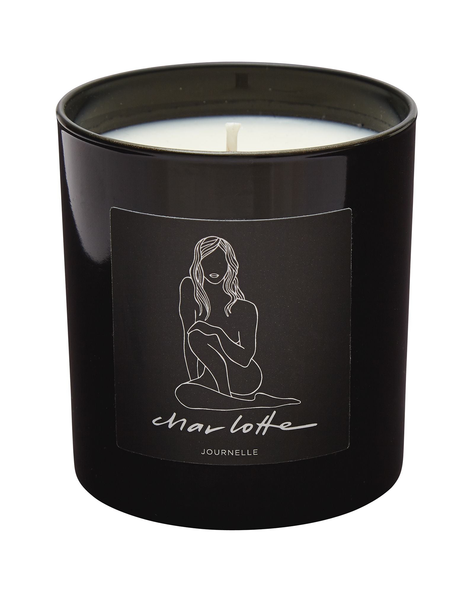 Journelle LADY x Charlotte Candle in black