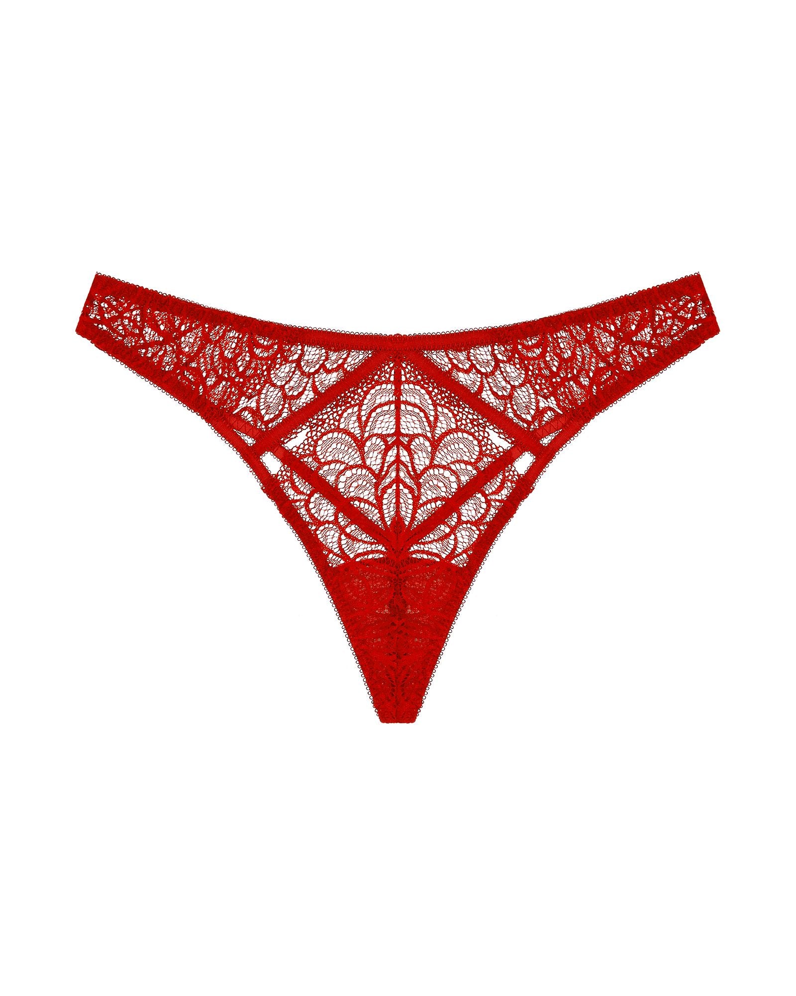 Journelle Karina Thong in red