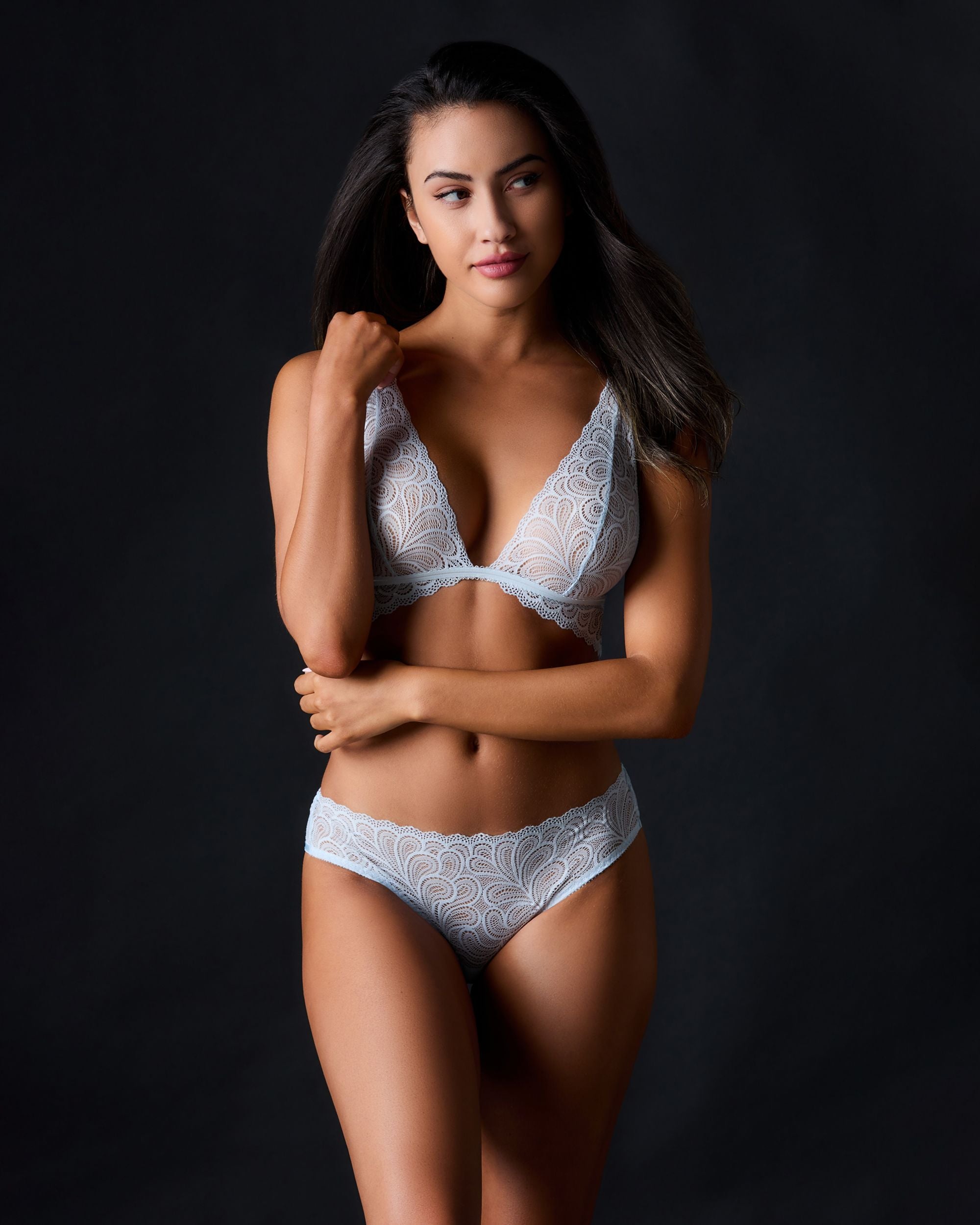 Journelle Karina Wireless Bra in blue