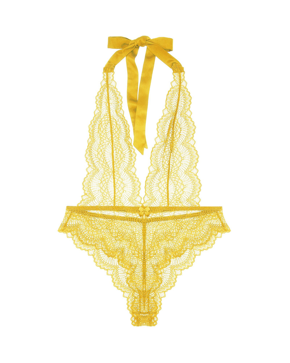 Journelle Natalia Bodysuit in yellow